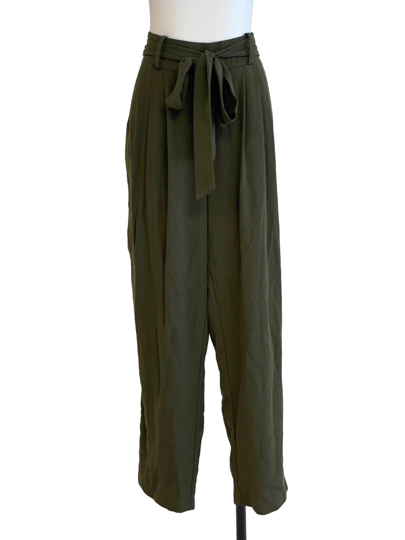 Lexi Trousers In Evergreen CSN