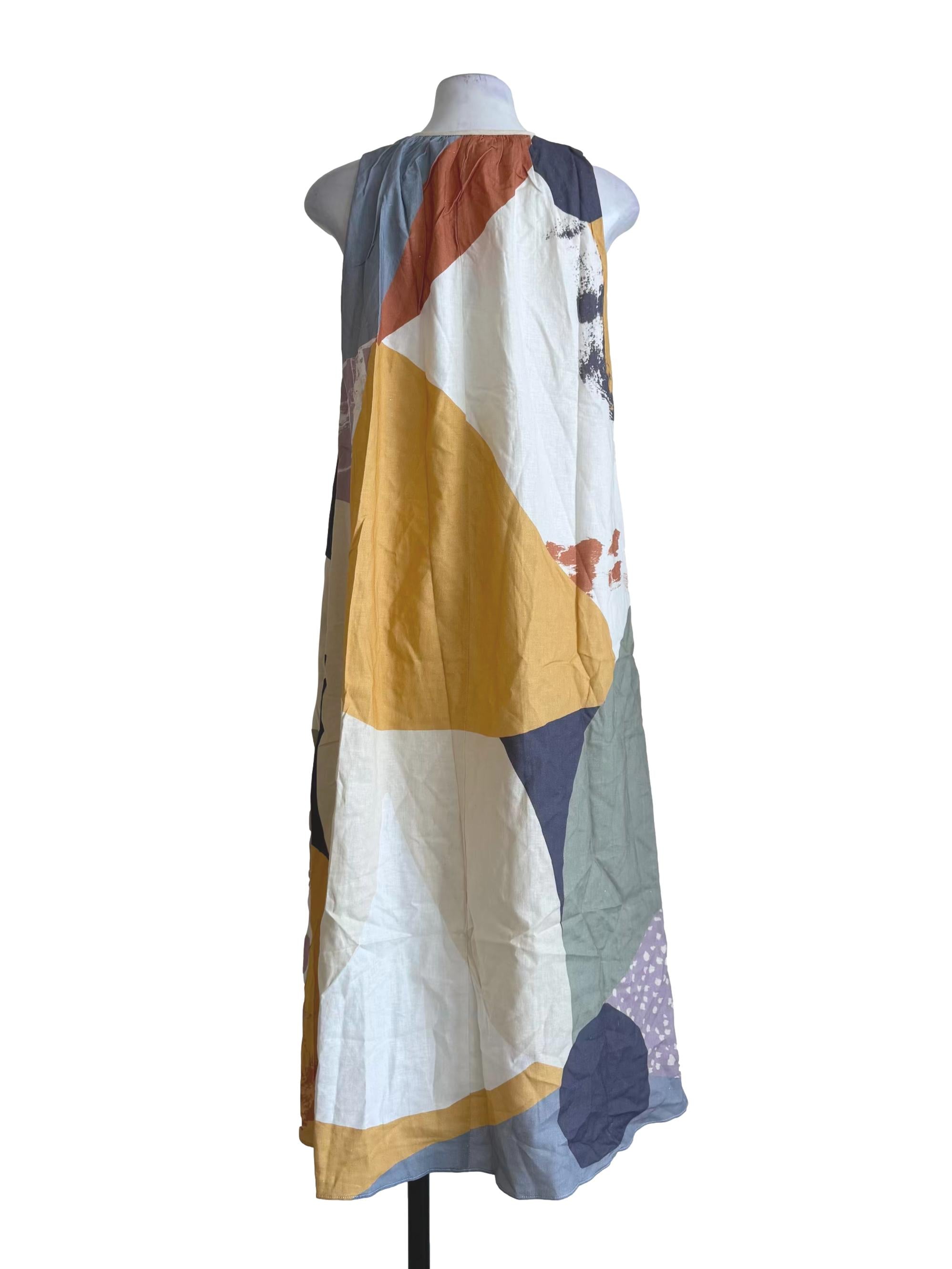 Al Fresco Linen Tent Dress OSN