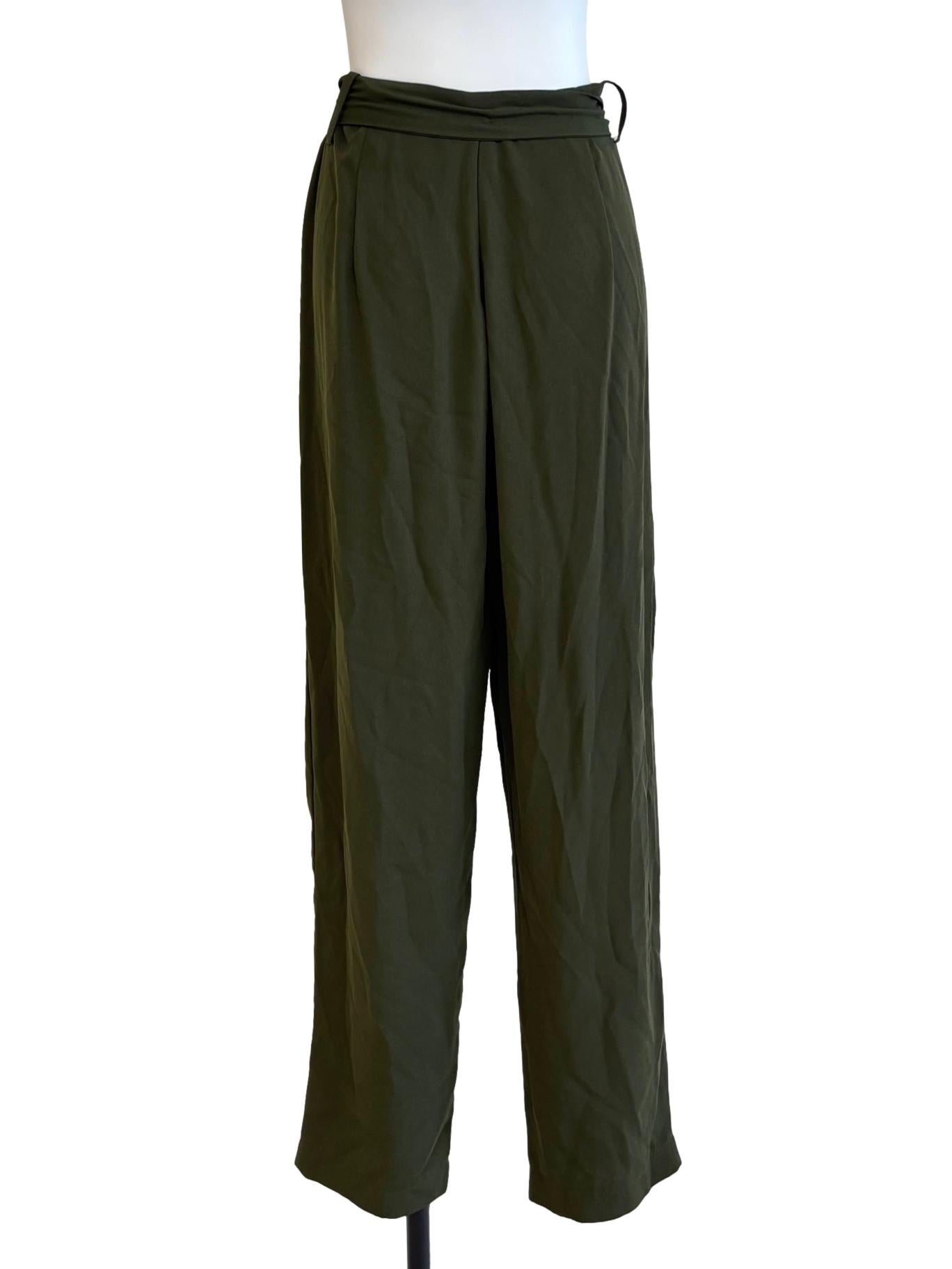Lexi Trousers In Evergreen CSN