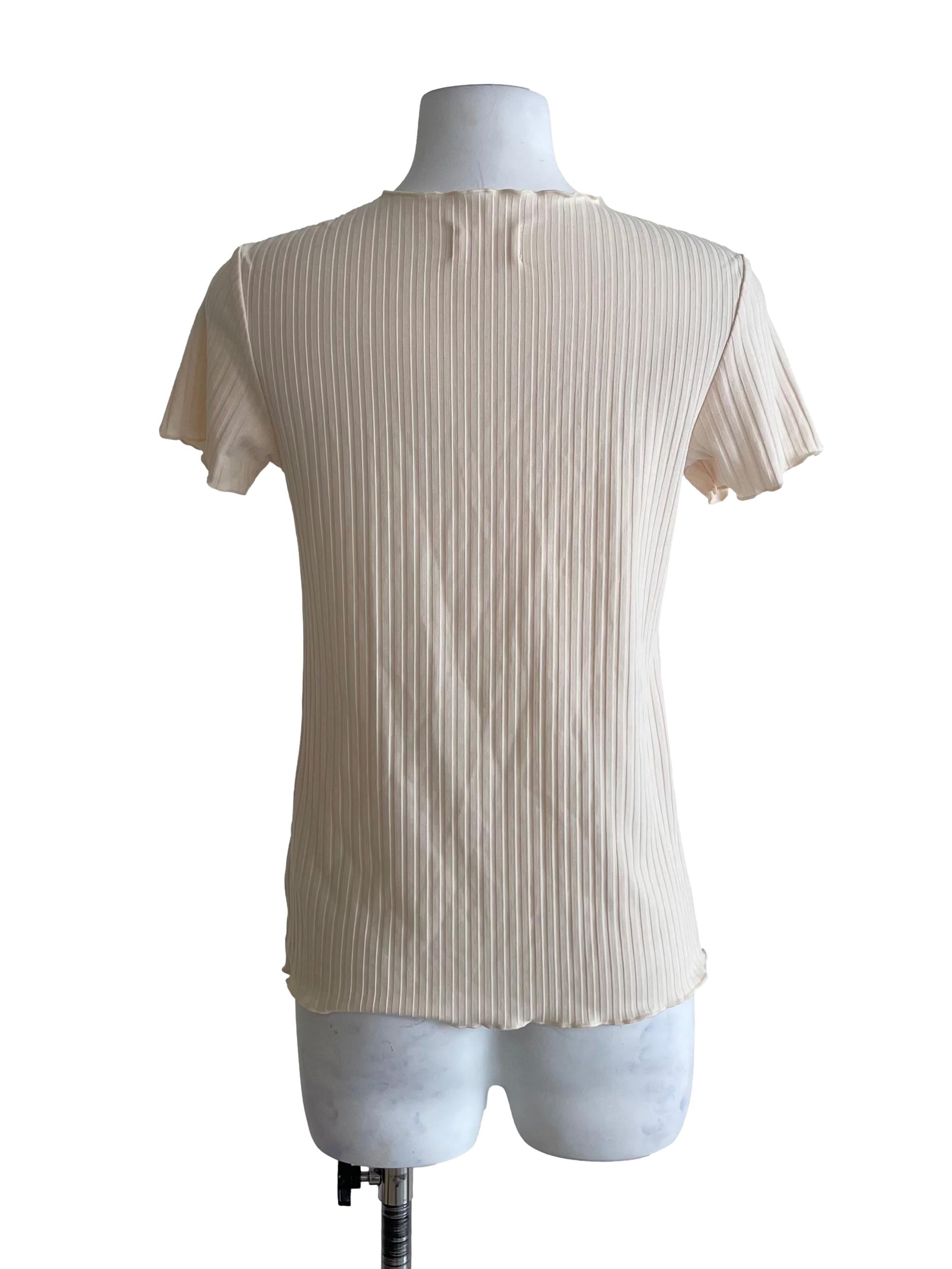 Ribbed Knit Tee OSN