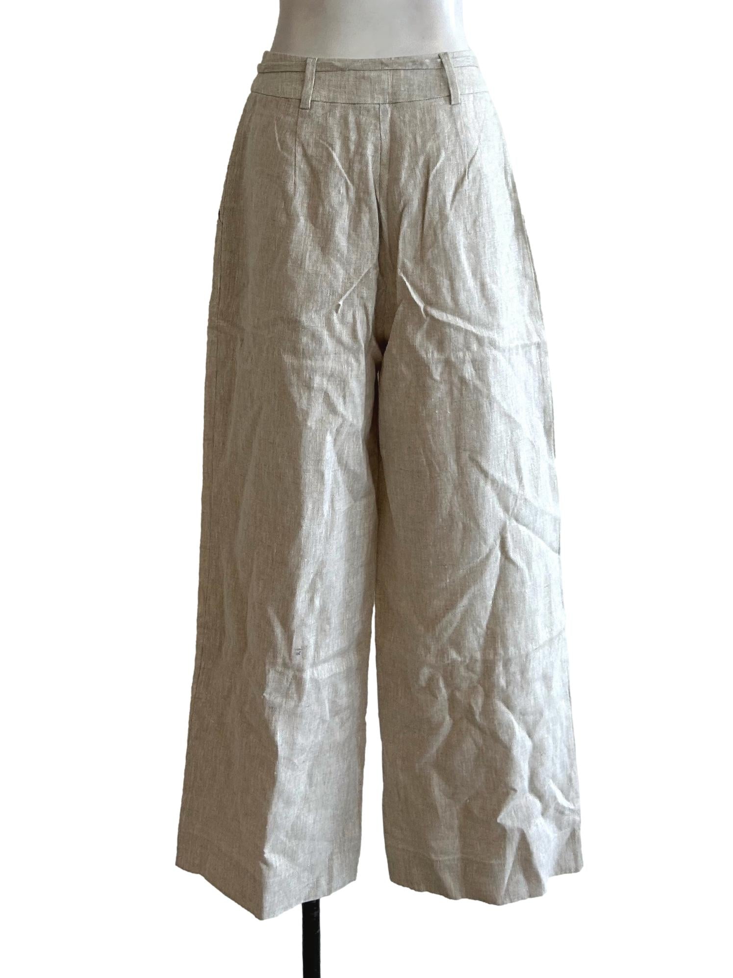 Linen Belted Pants OSN