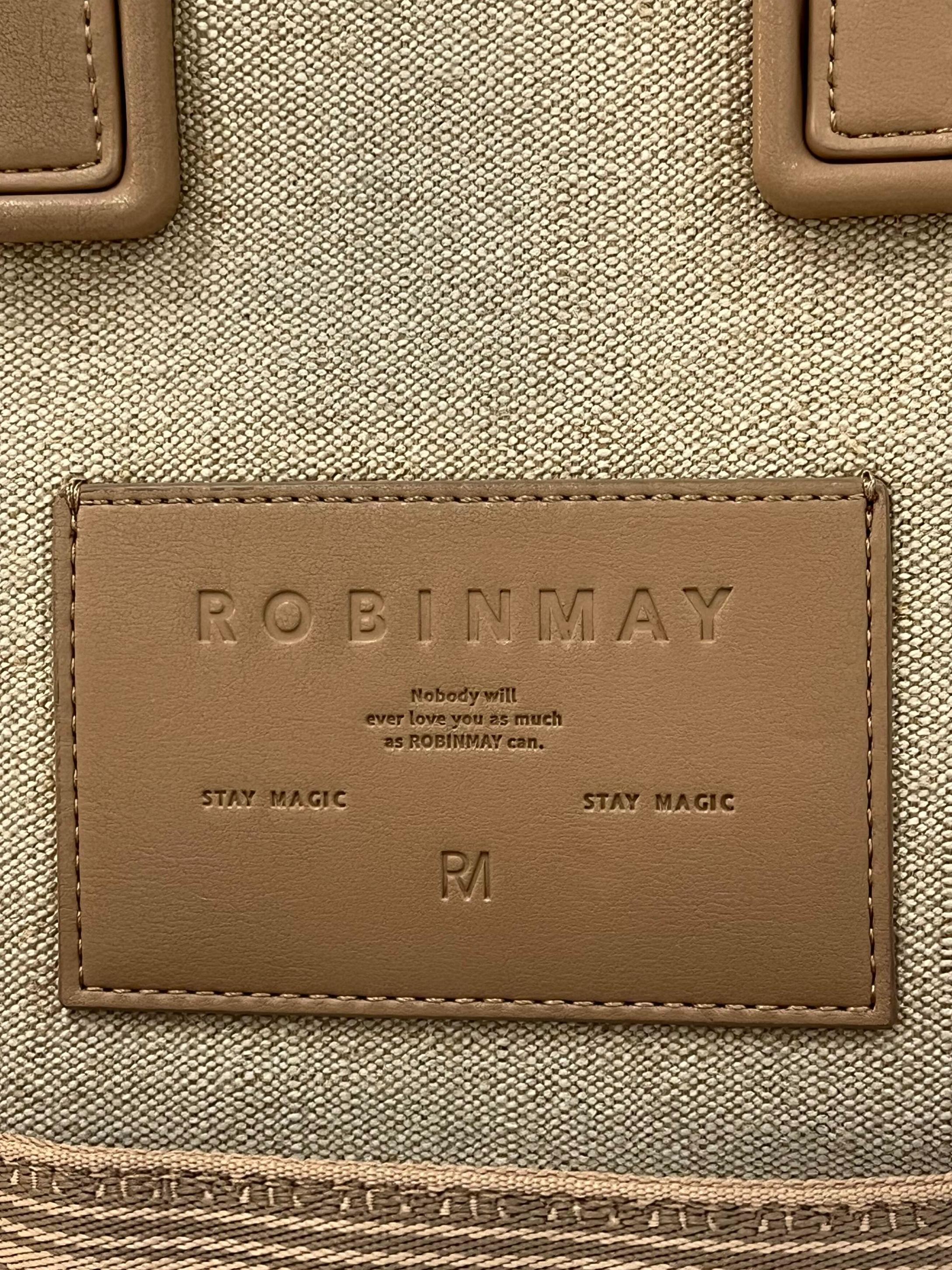 Beige Canvas 2-Way Laurel Goddess Tote Bag CSN