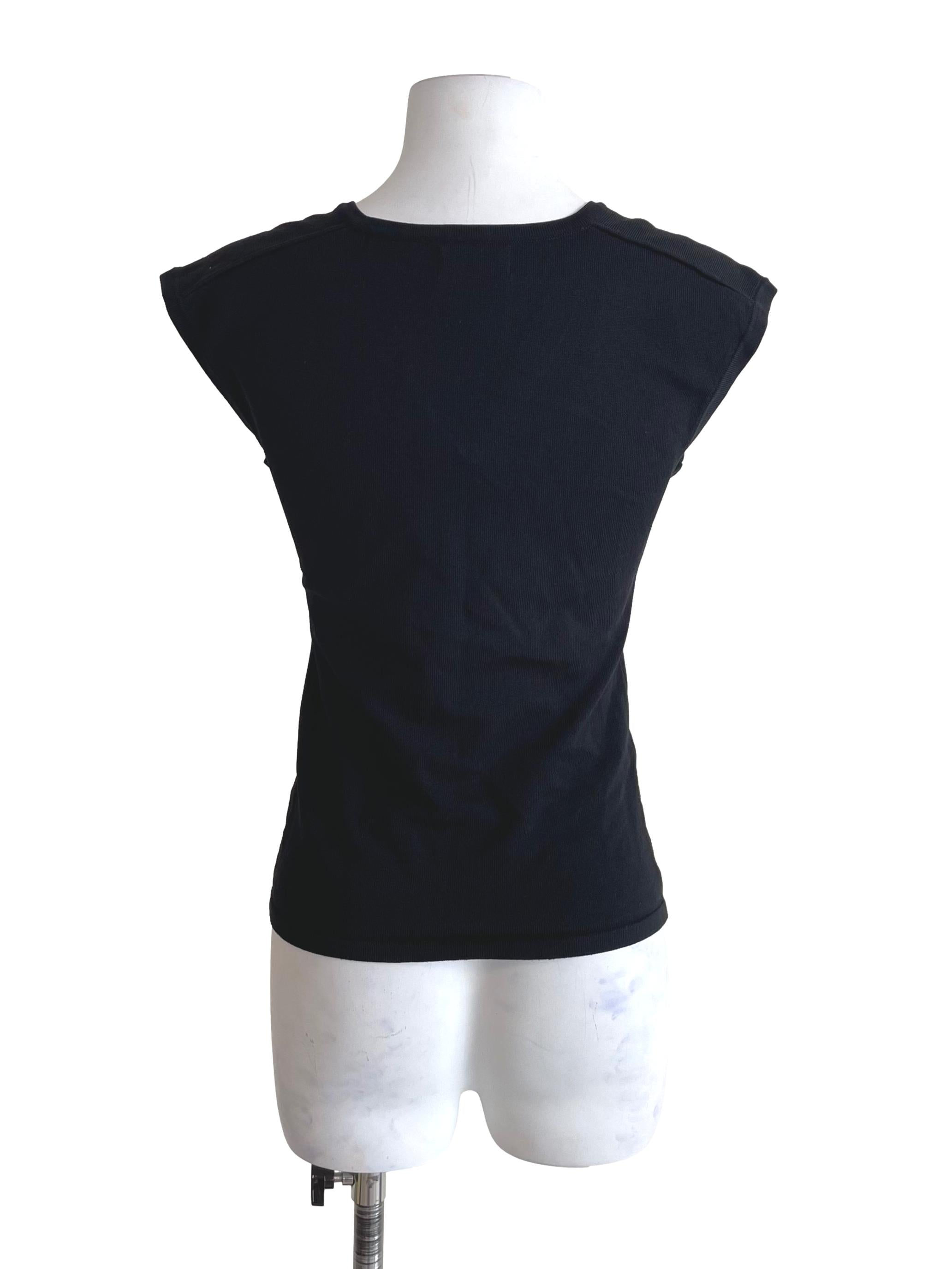 V-Neck Knit Top