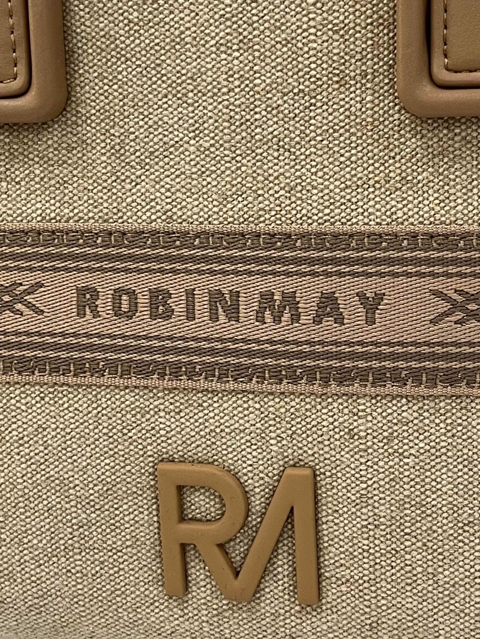 Beige Canvas 2-Way Laurel Goddess Tote Bag CSN