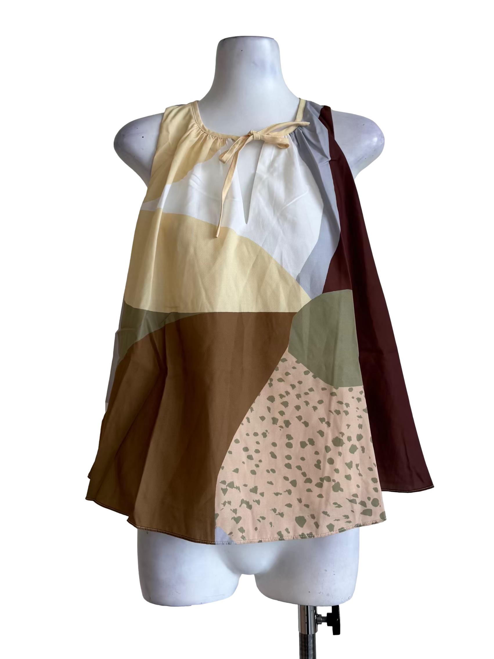 Brown Al Fresco Gathered Tent Top OSN