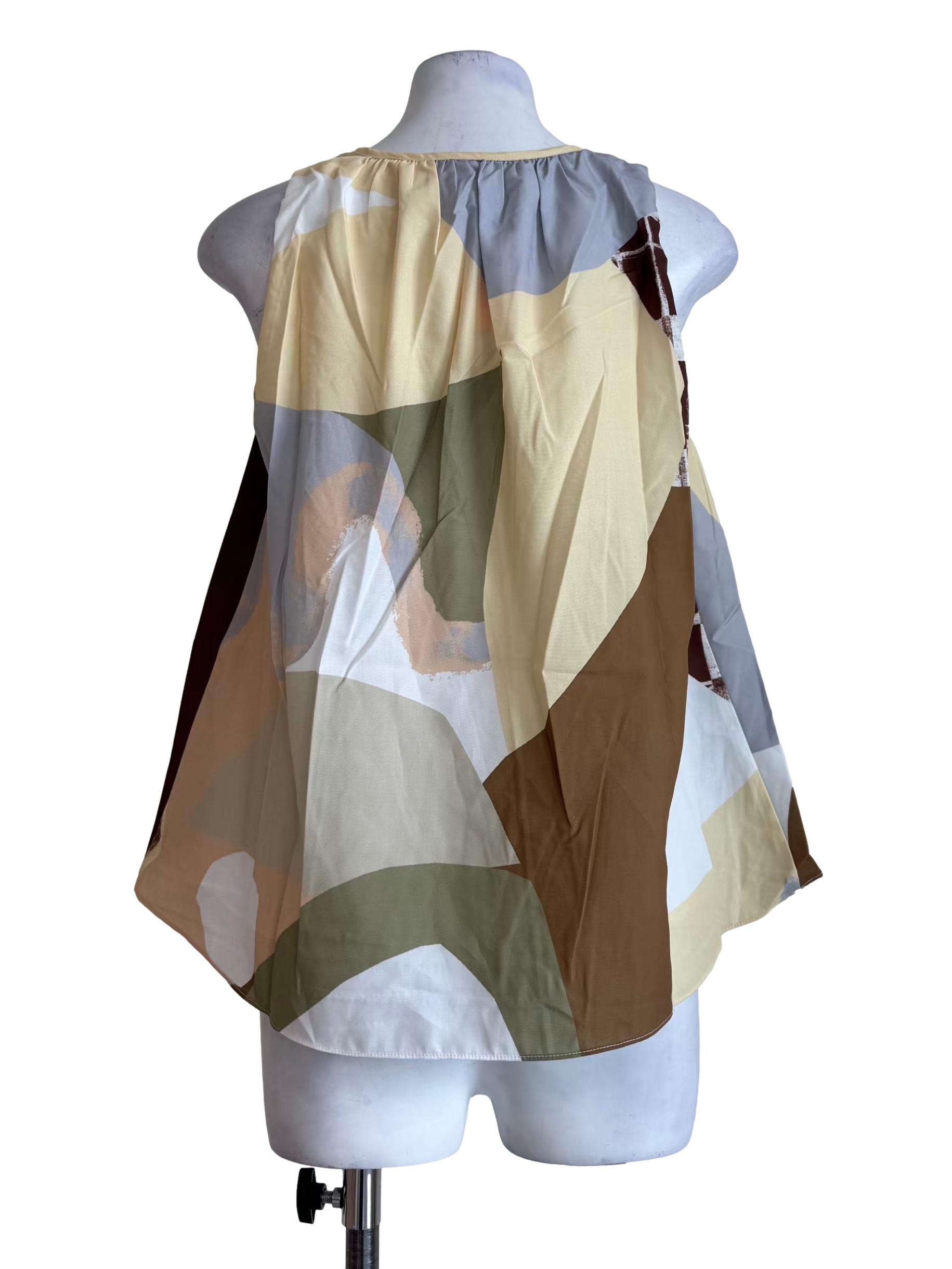 Brown Al Fresco Gathered Tent Top OSN