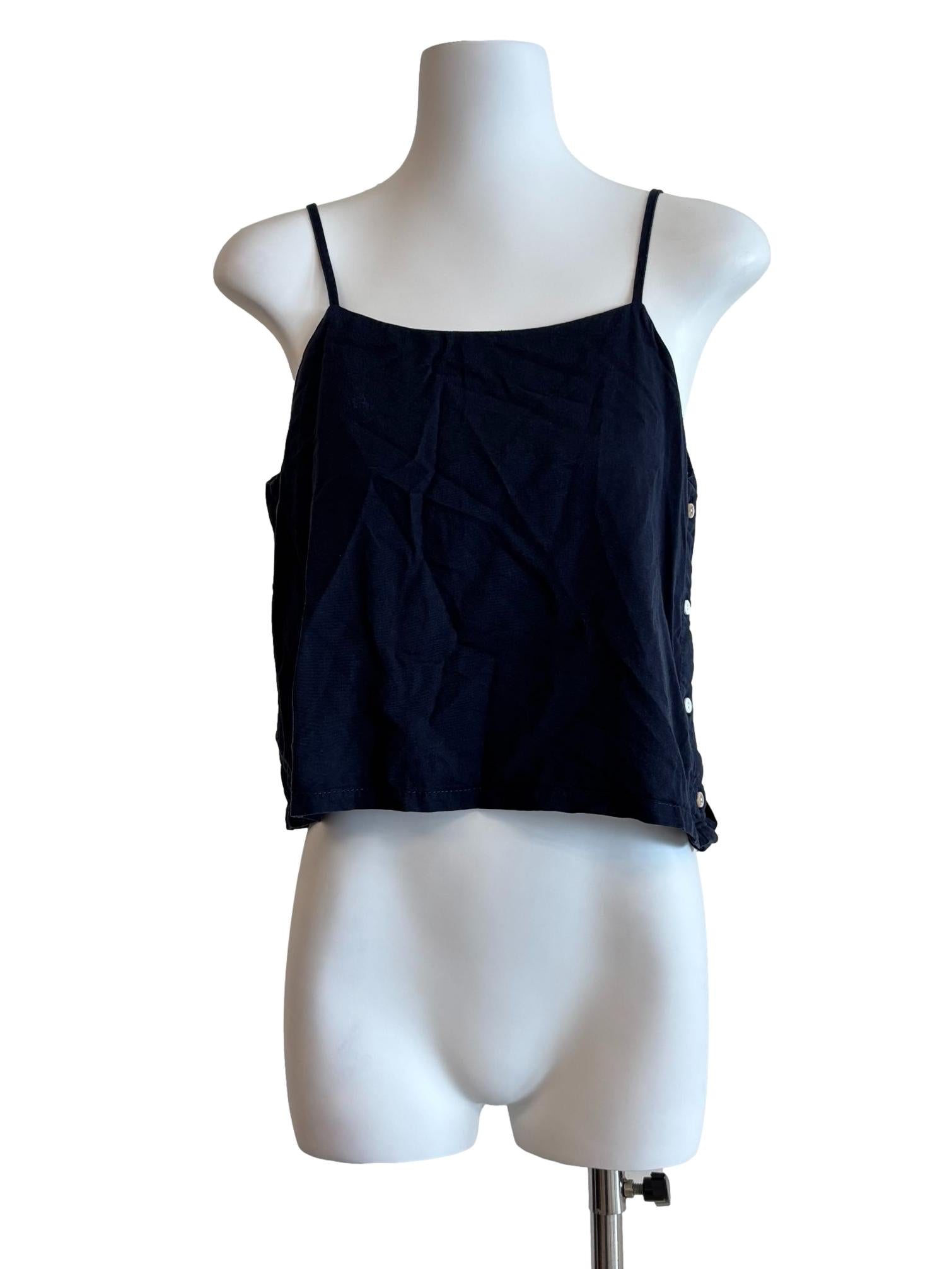 Midnight Blue Spaghetti Strap Top