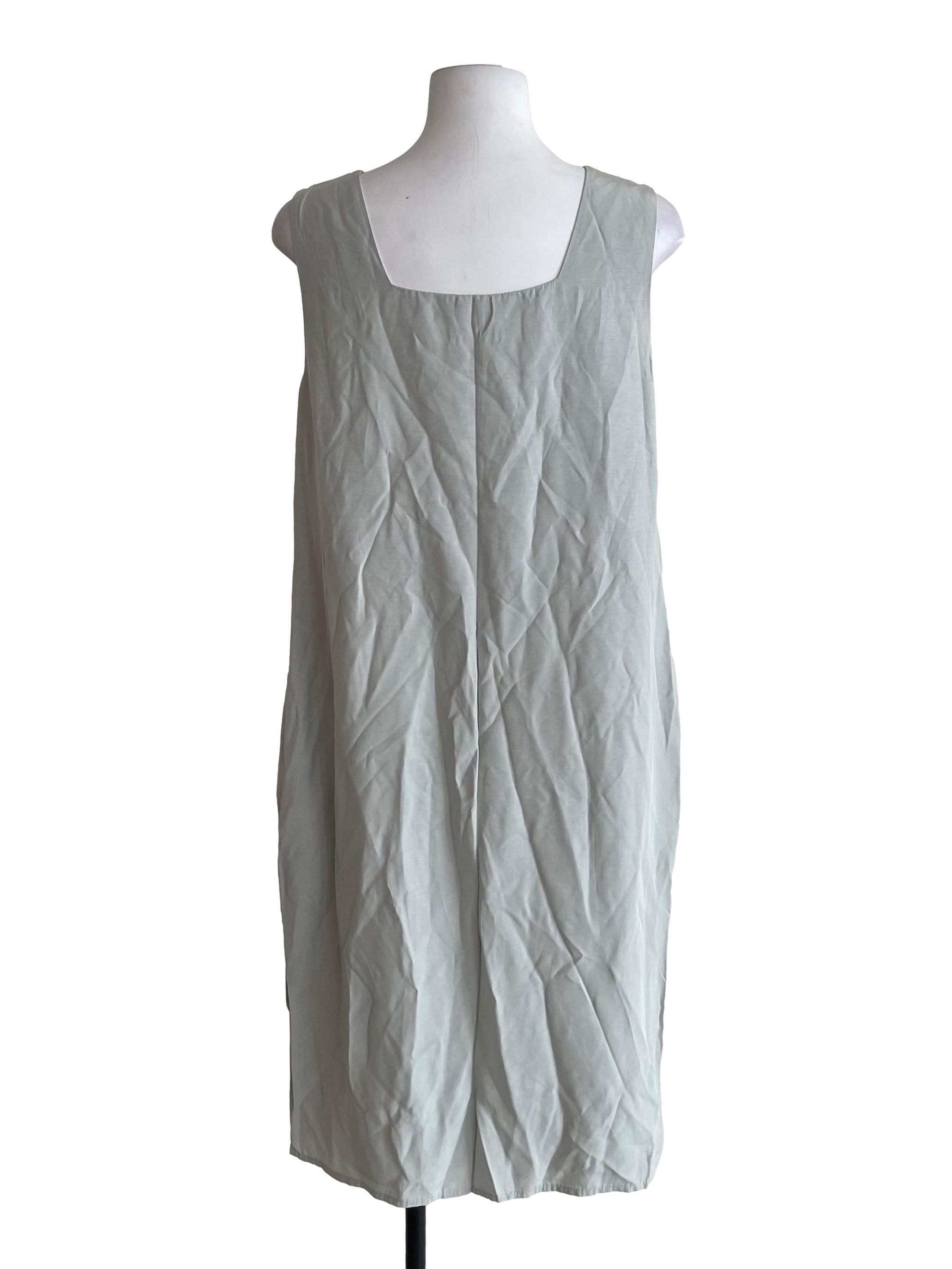 Milky Mint Green Shift Dress OSN