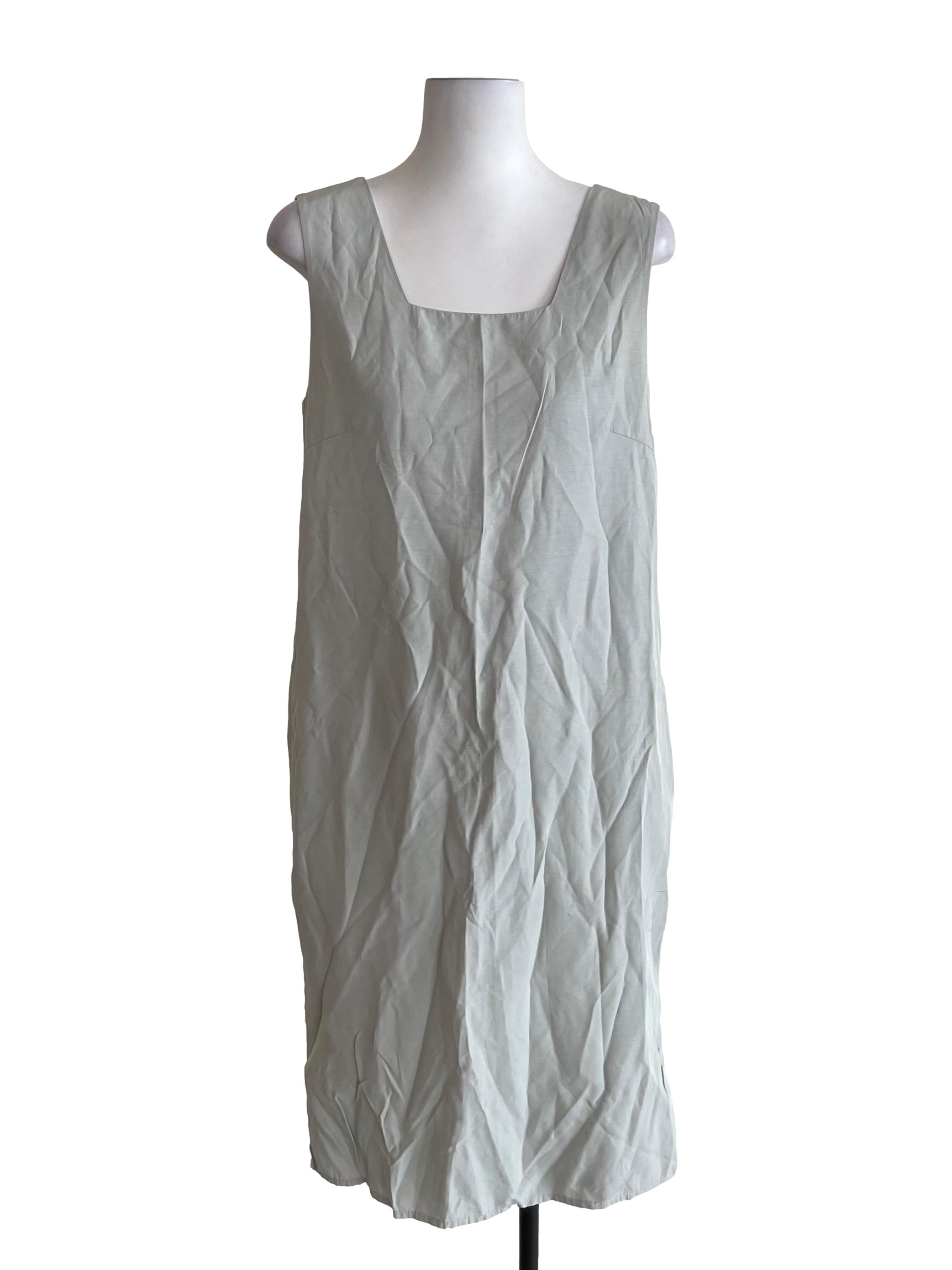 Milky Mint Green Shift Dress OSN