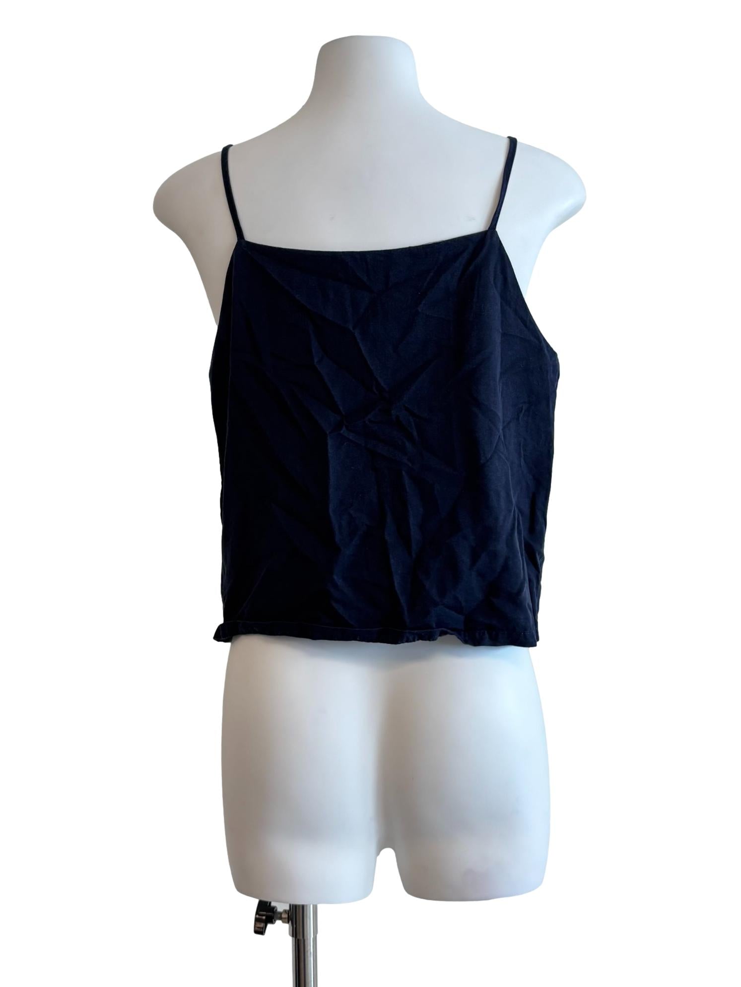 Midnight Blue Spaghetti Strap Top