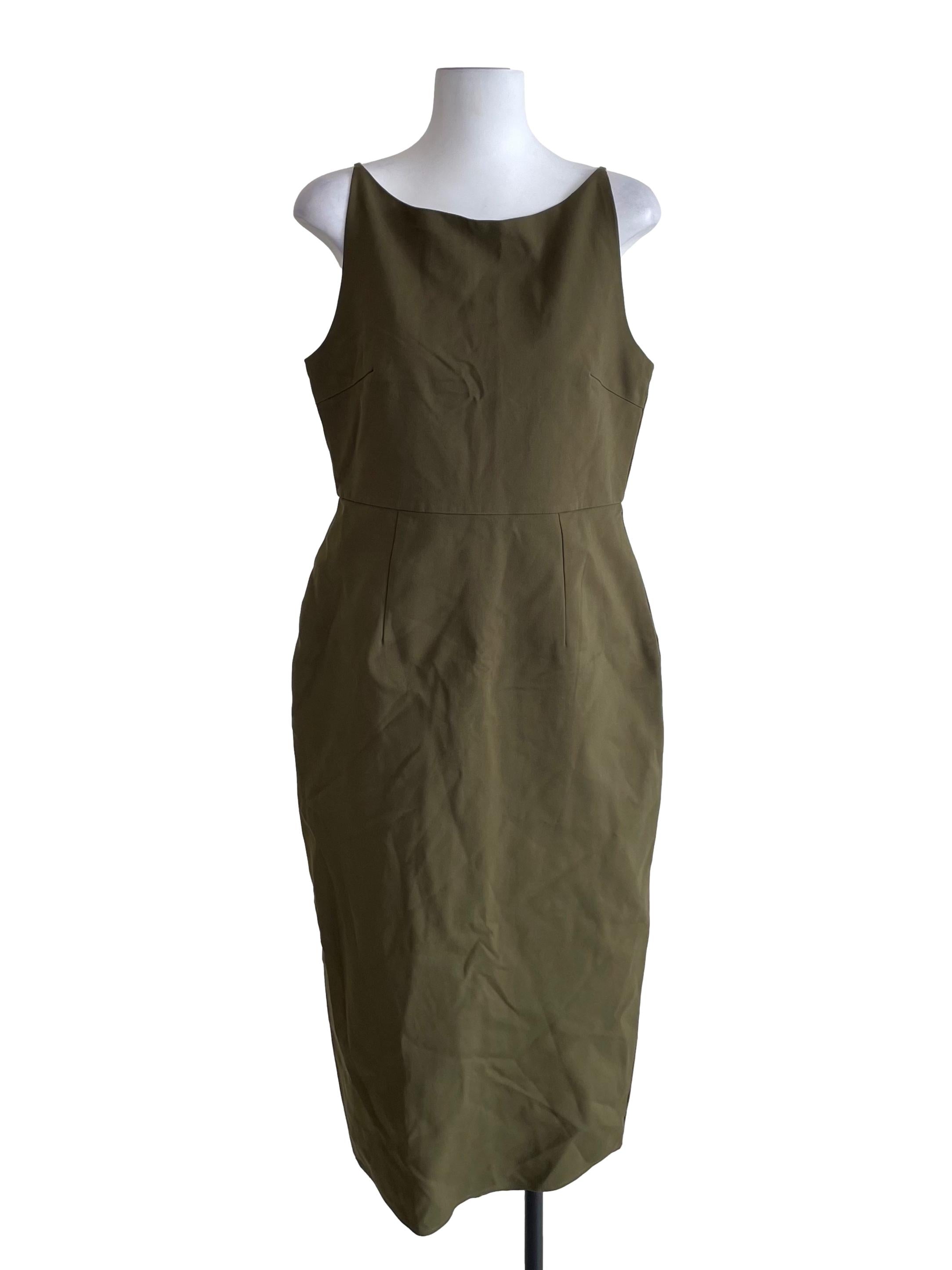 Boat-Neck Pencil Dress OSN