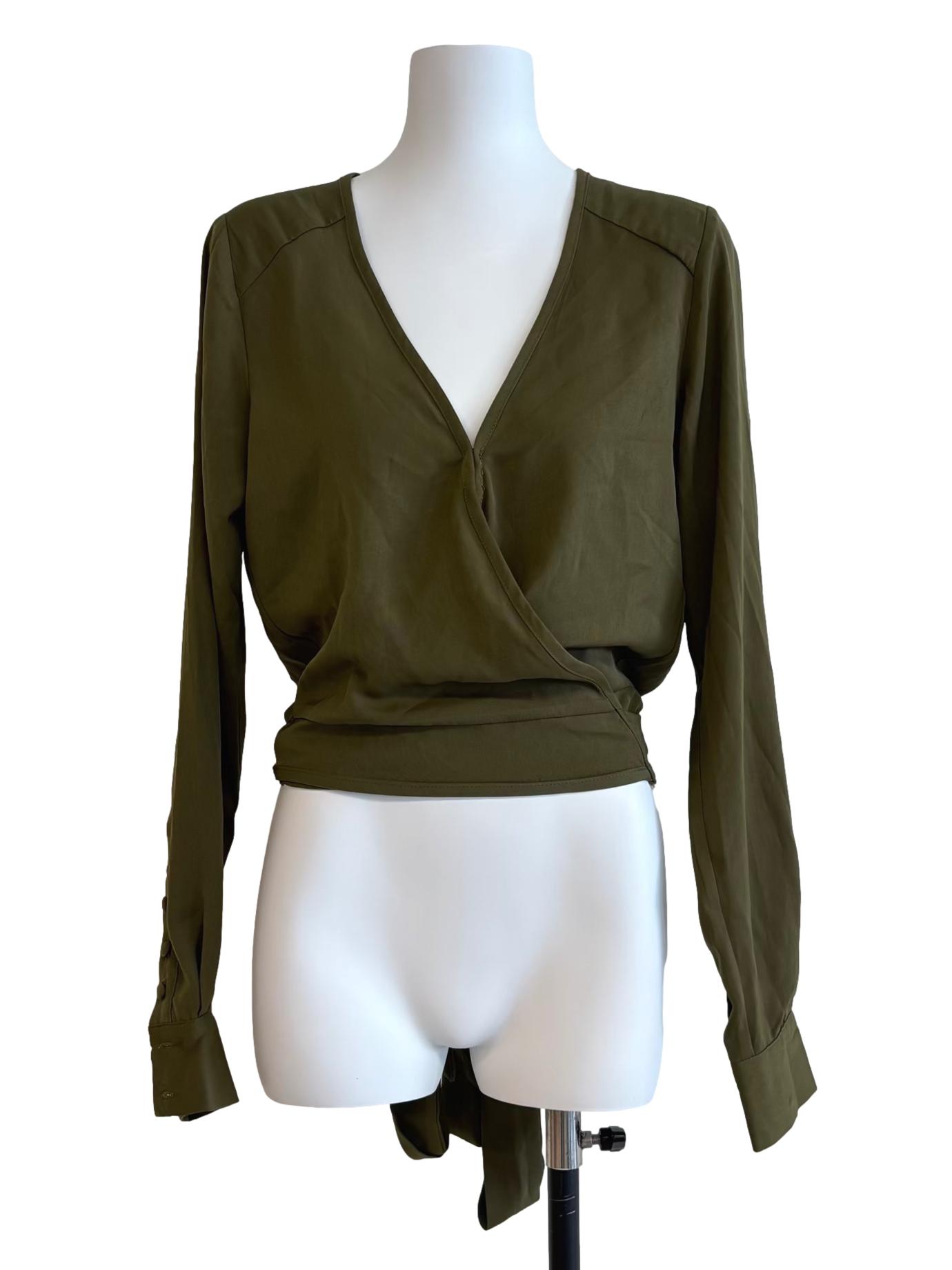 Alexa Wrap In Olive CSN