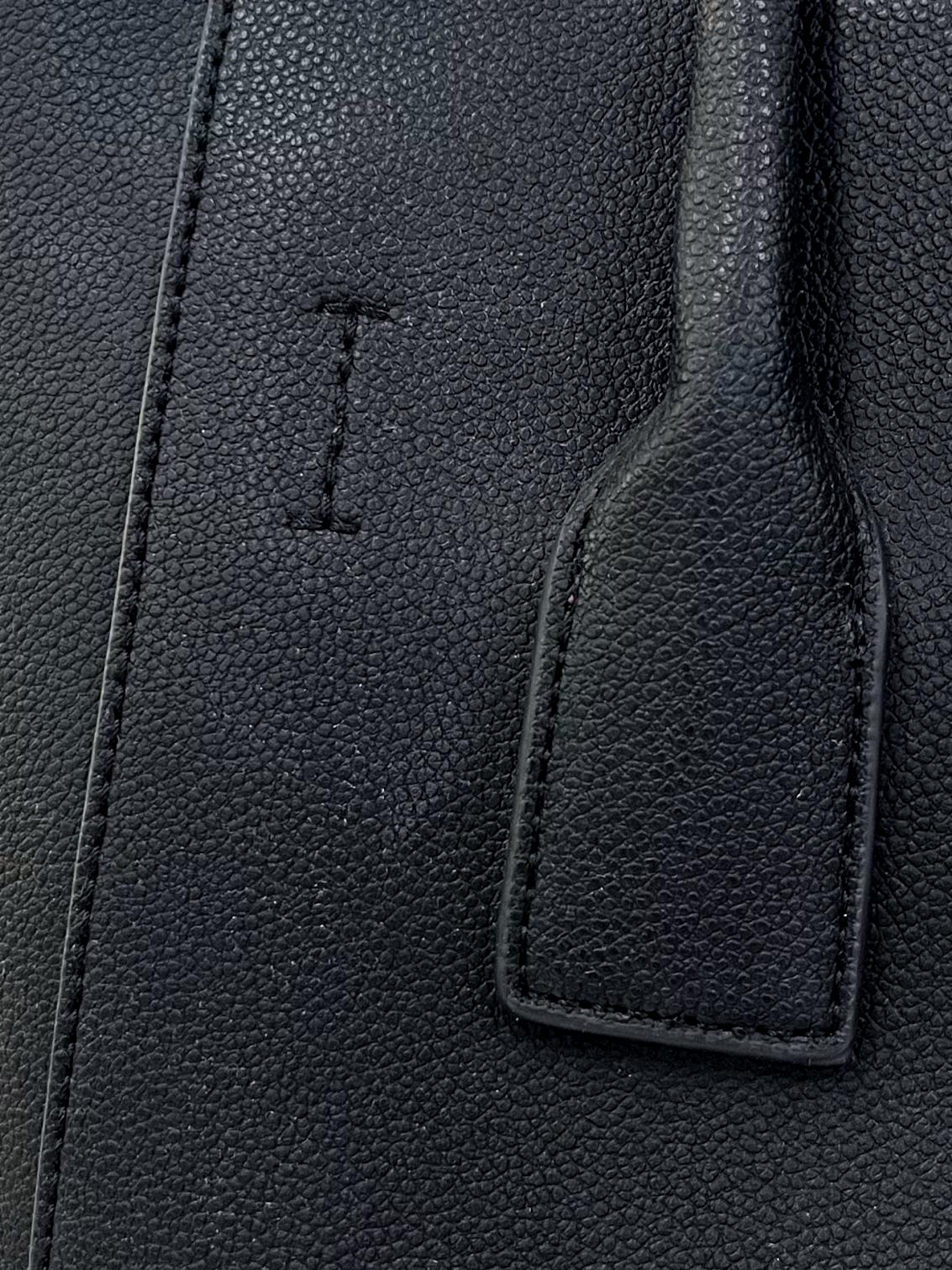 Black Chiffon Scarf Tote Bag CSN