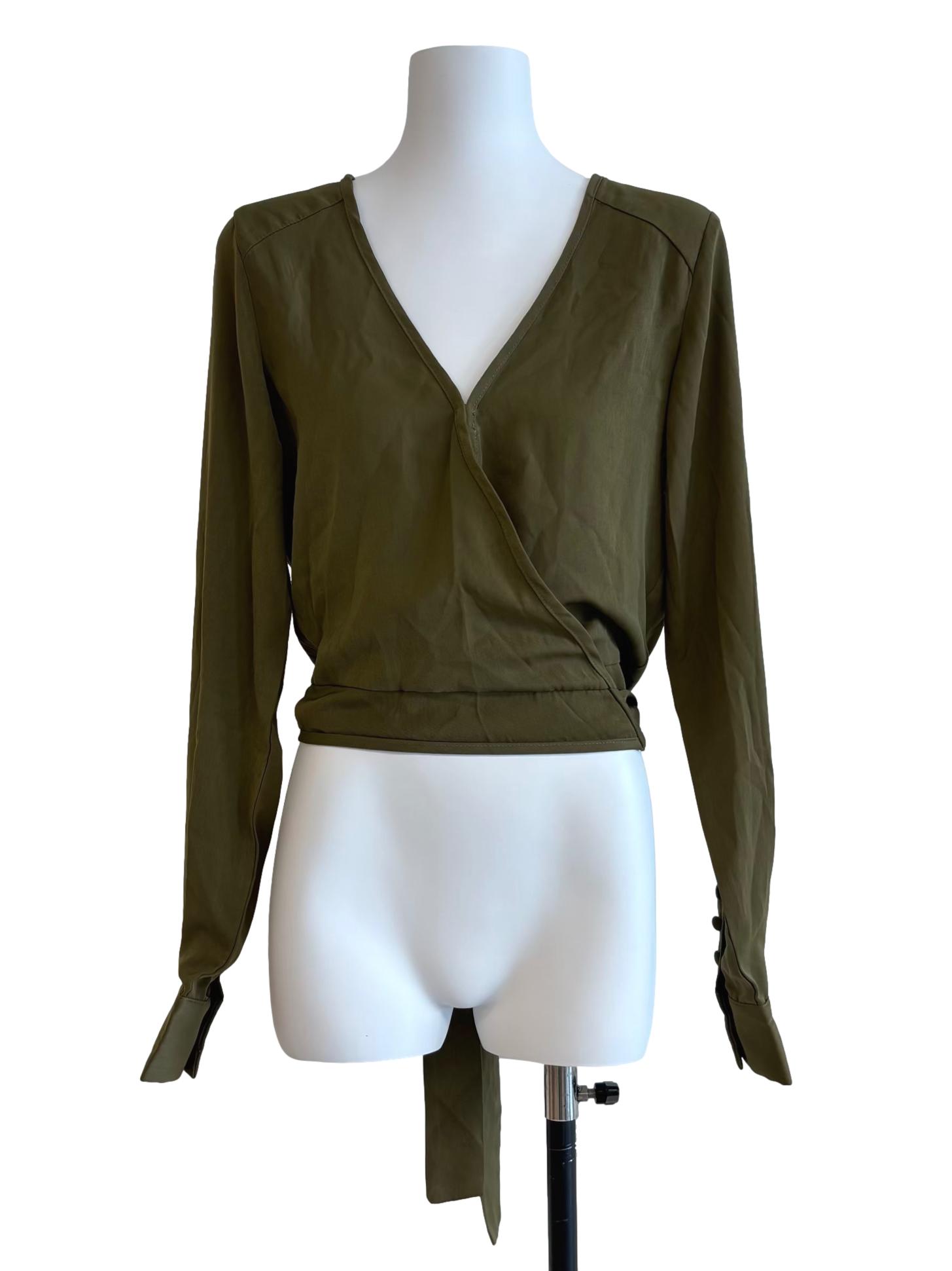 Alexa Wrap In Olive CSN