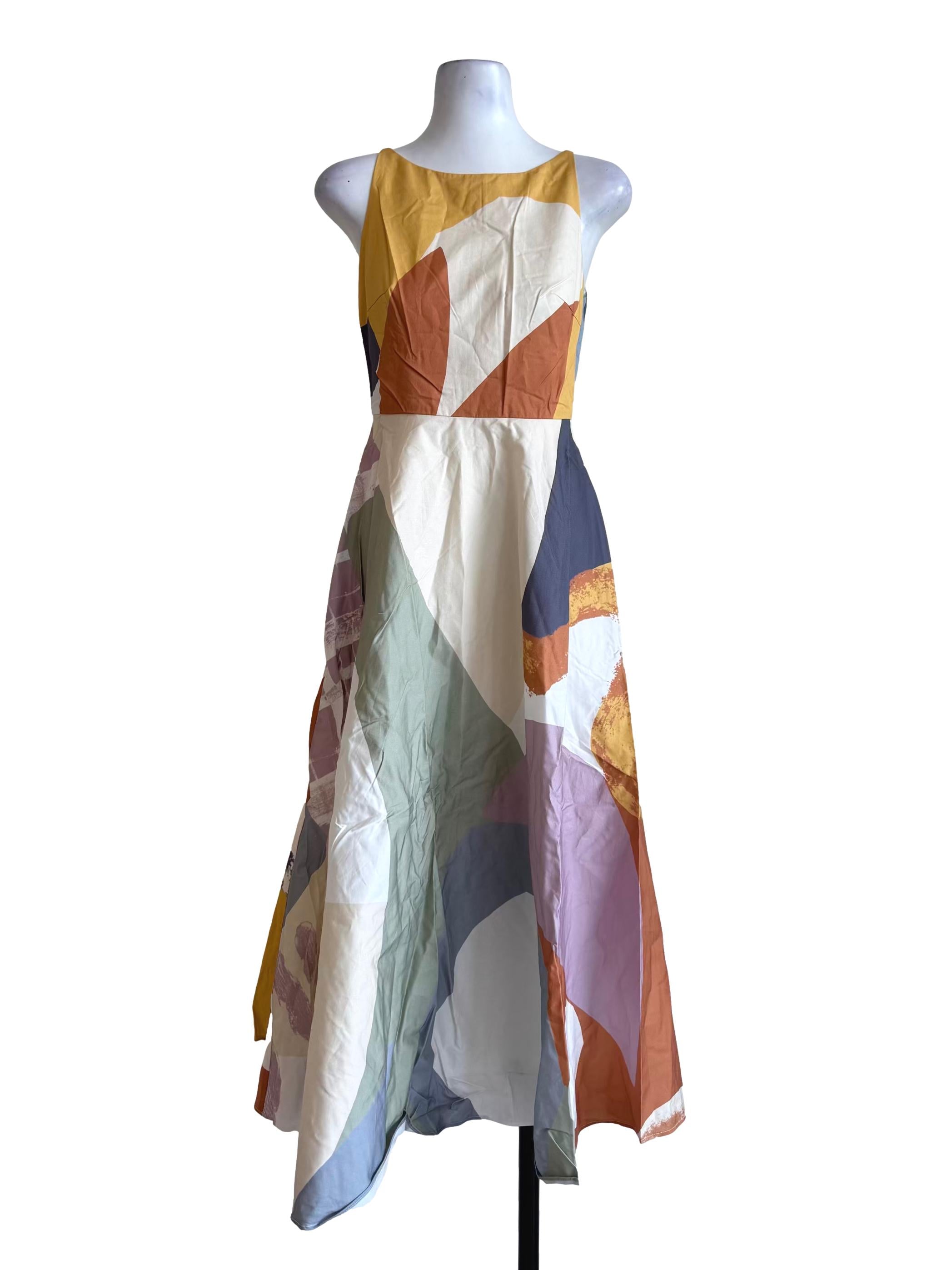 Al Fresco Organic Cotton Midi Dress OSN