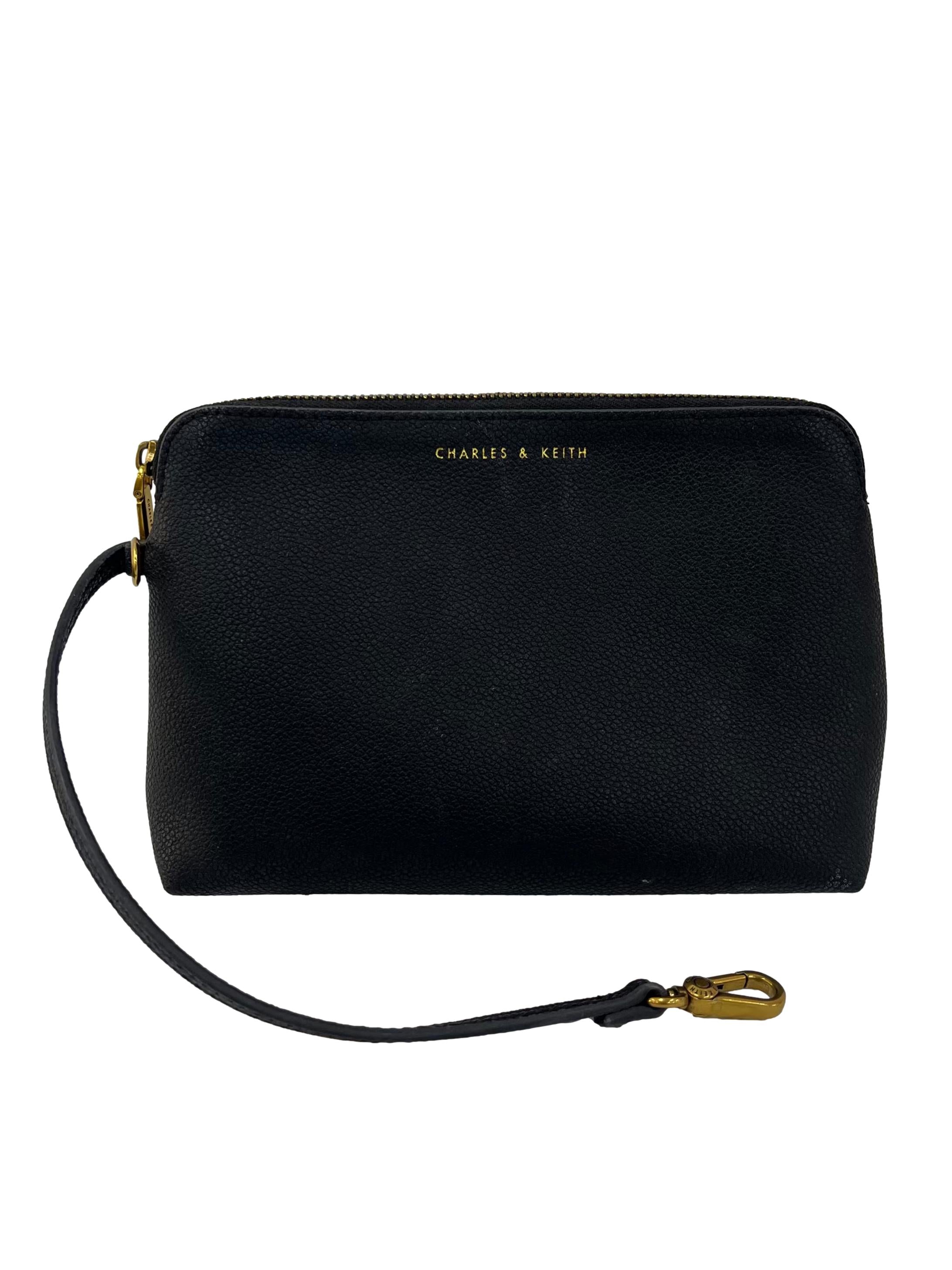 Black Chiffon Scarf Tote Bag CSN