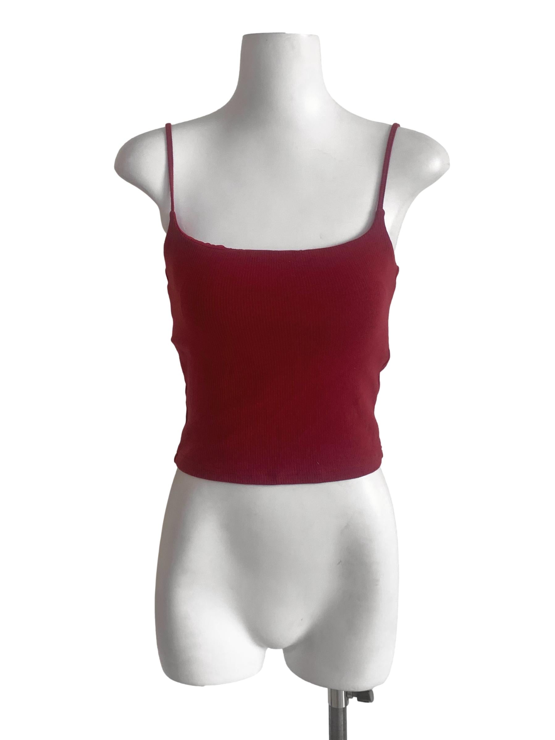 Berry Red Tank Top