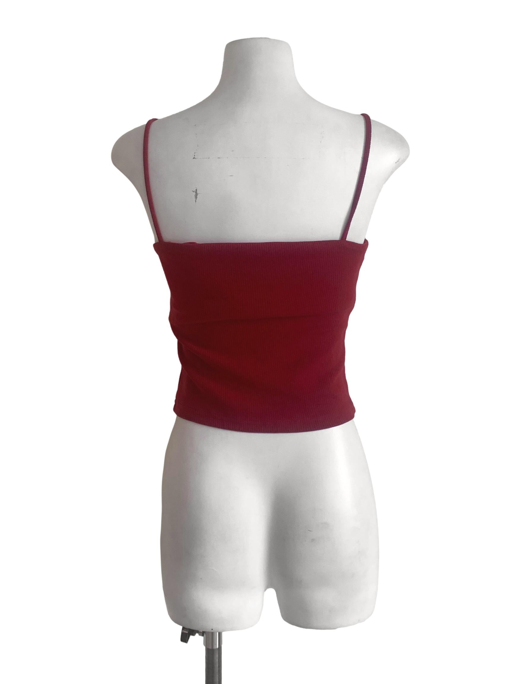Berry Red Tank Top
