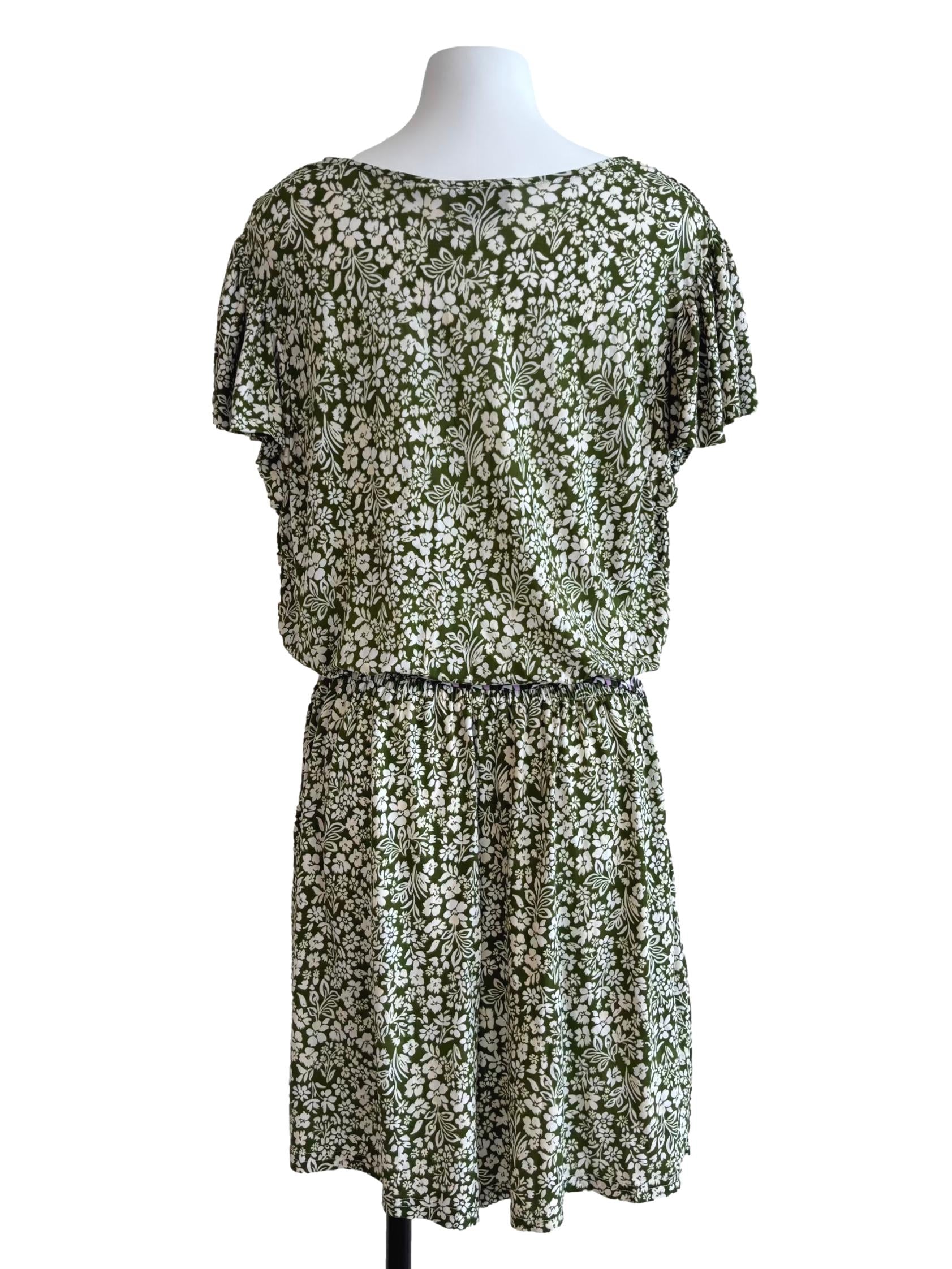 Moss Green Darcey Ruffle Romper CSN