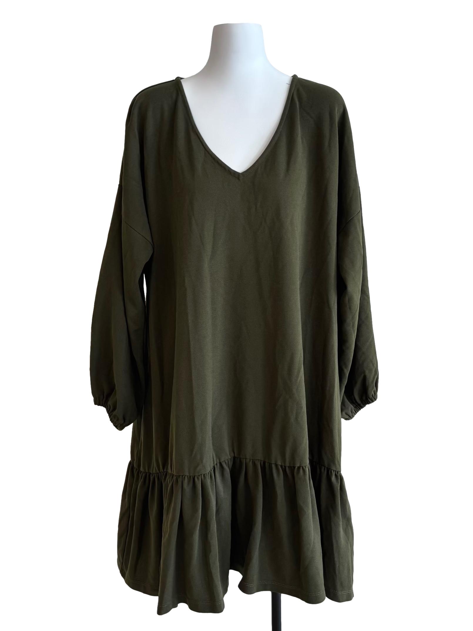 Olive Green Luna Dress CSN