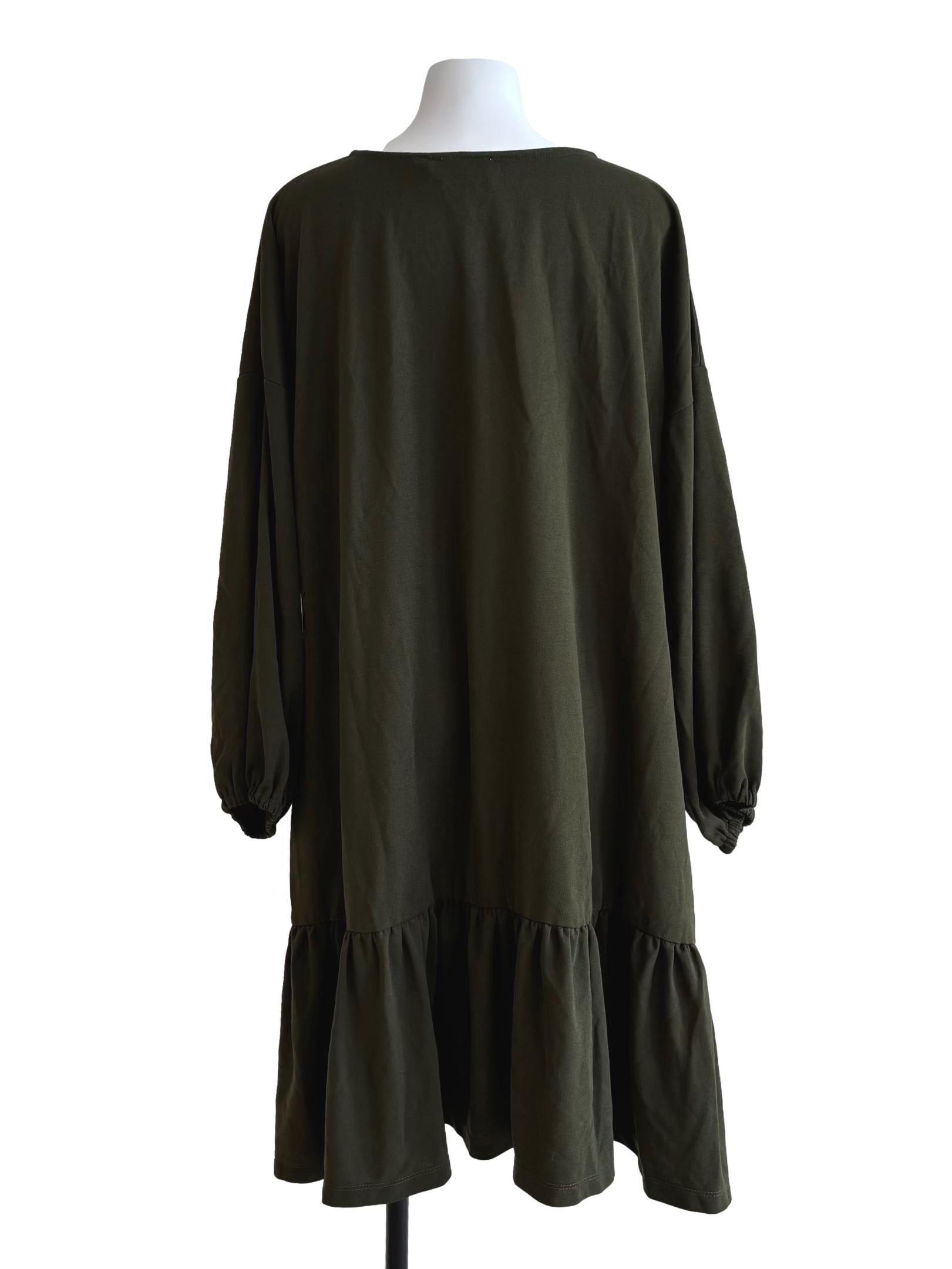 Olive Green Luna Dress CSN