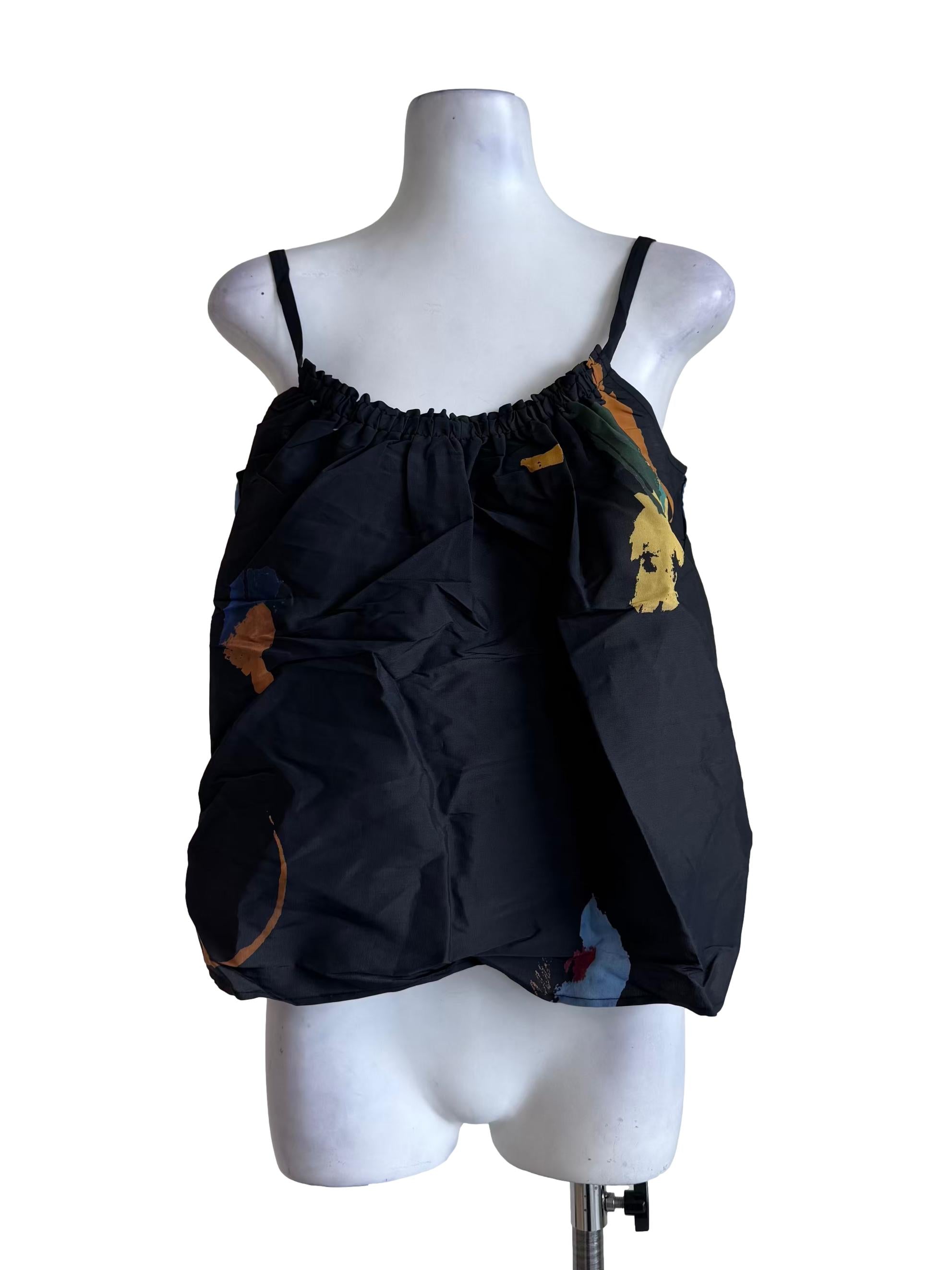 Black Fragments Gathered Tent Top OSN