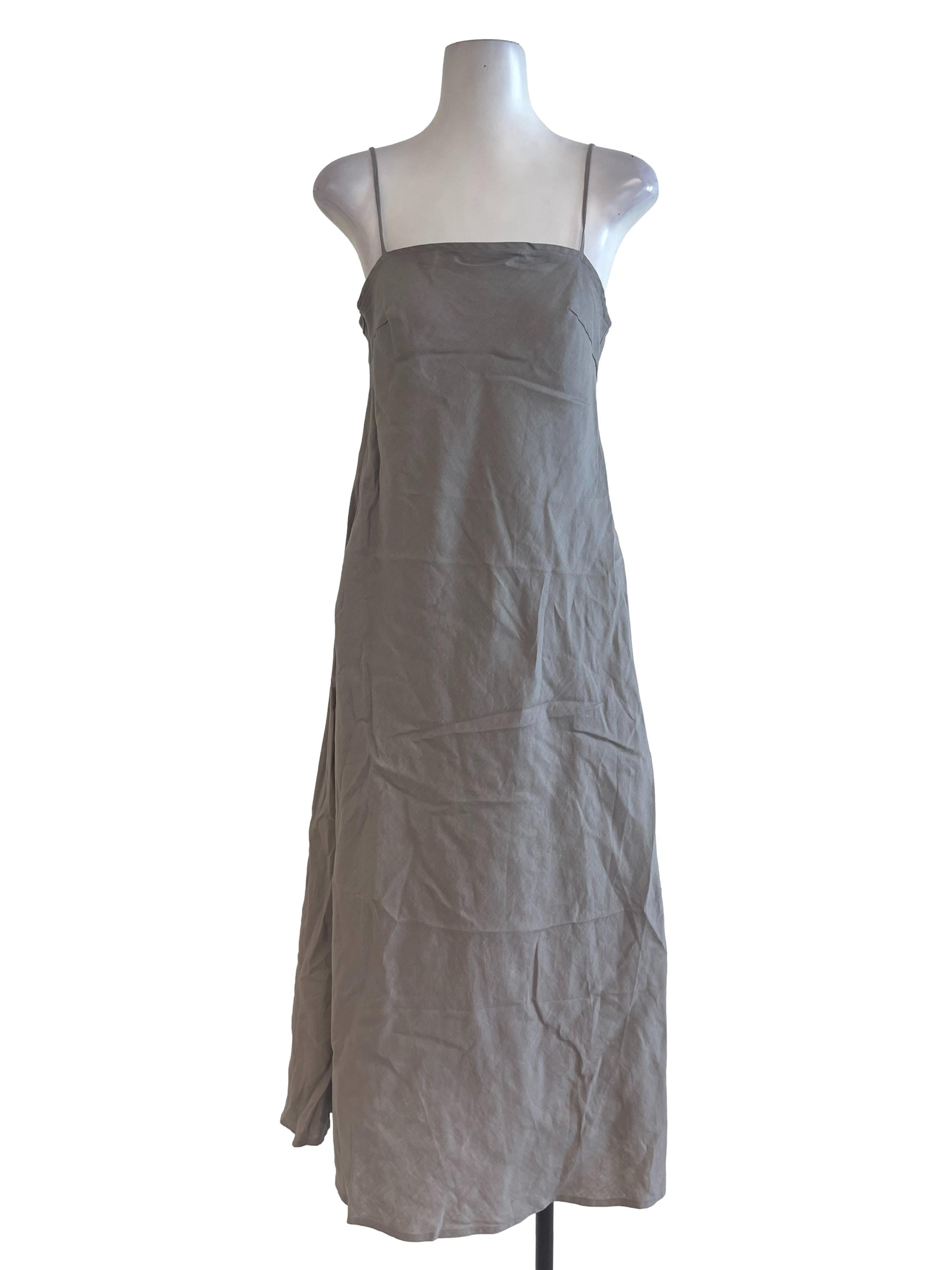 Grey Long Dress