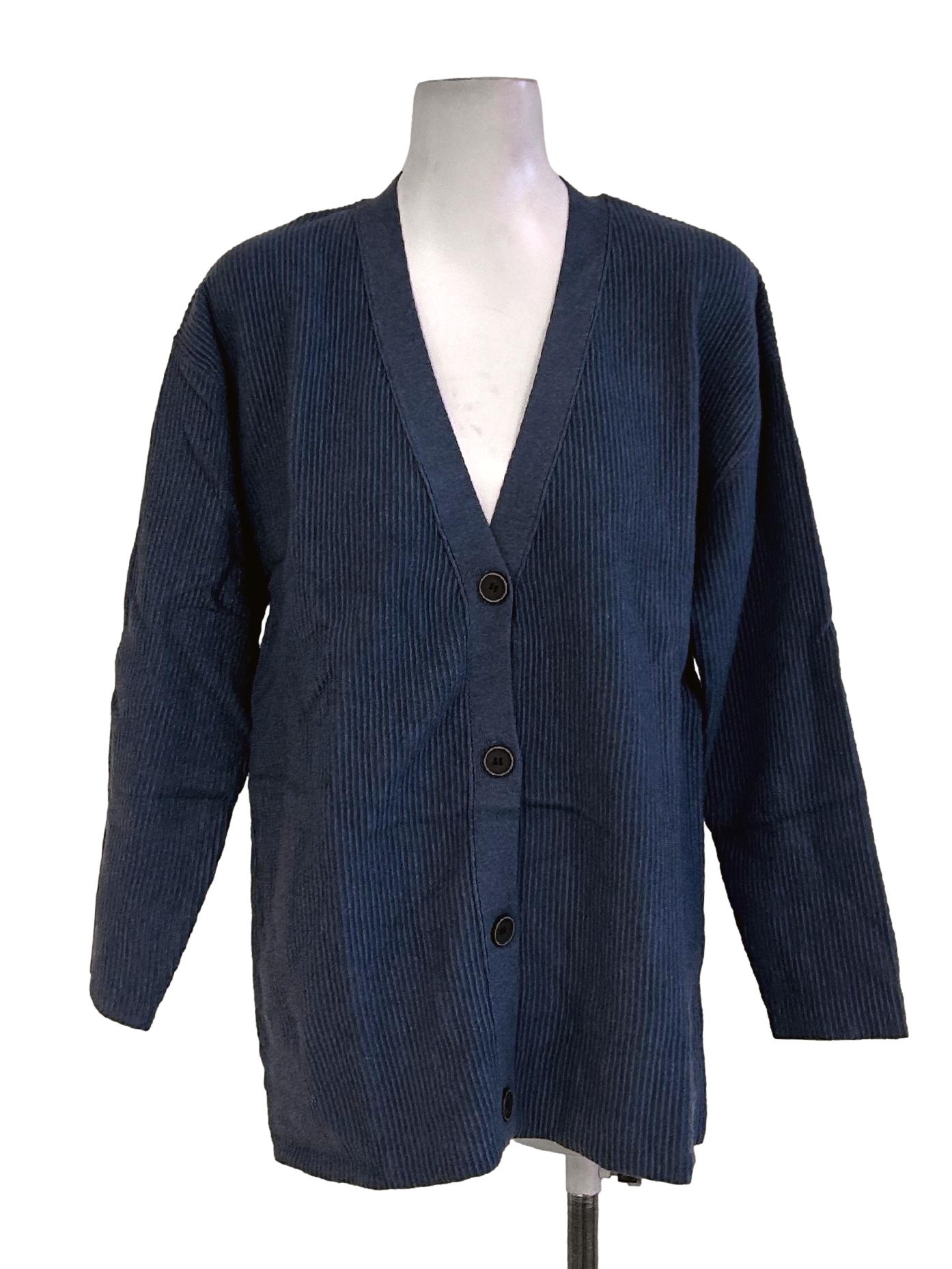 Ribbed Knit Cardigan OSN