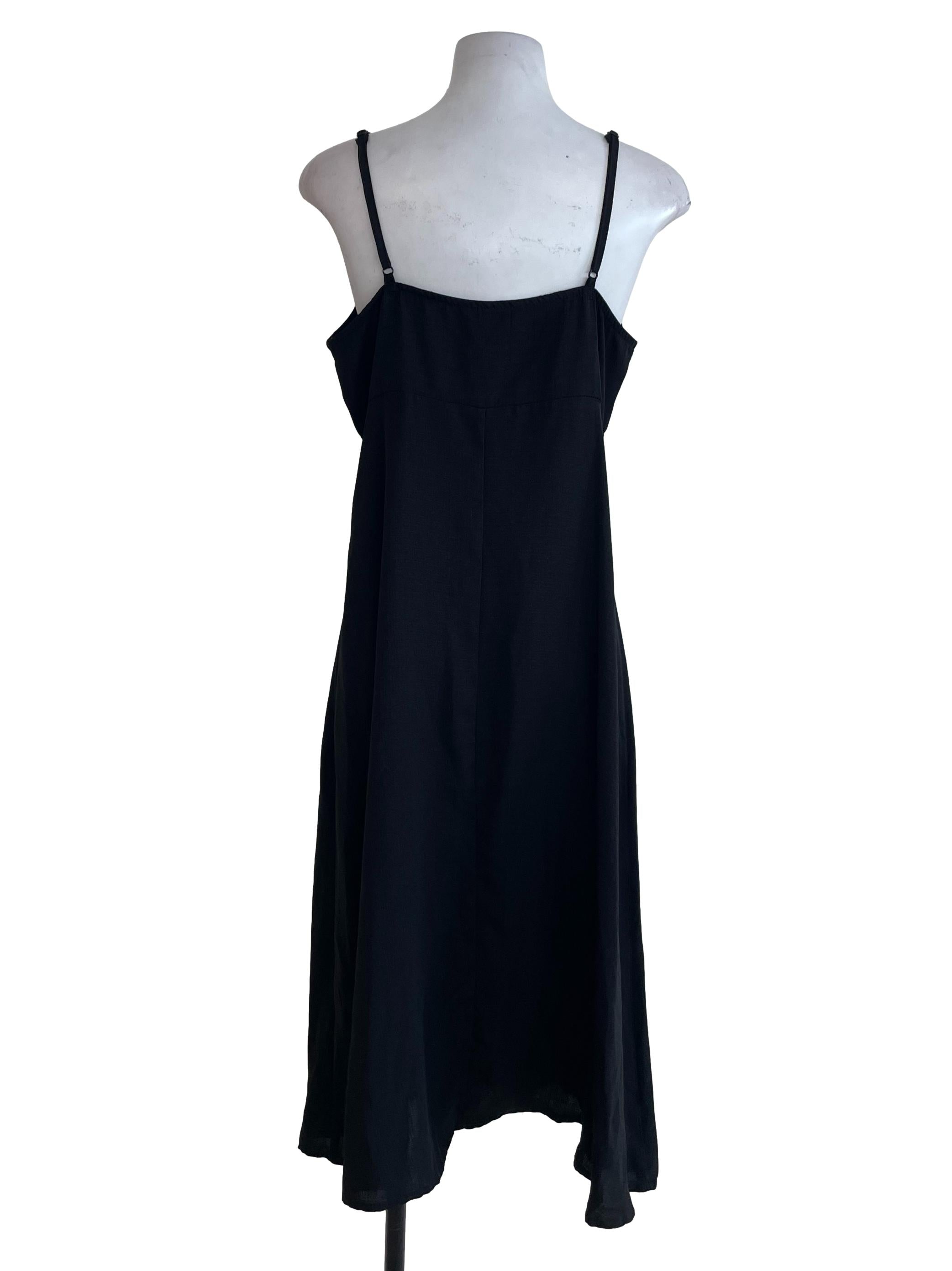 Black Button Up Dress