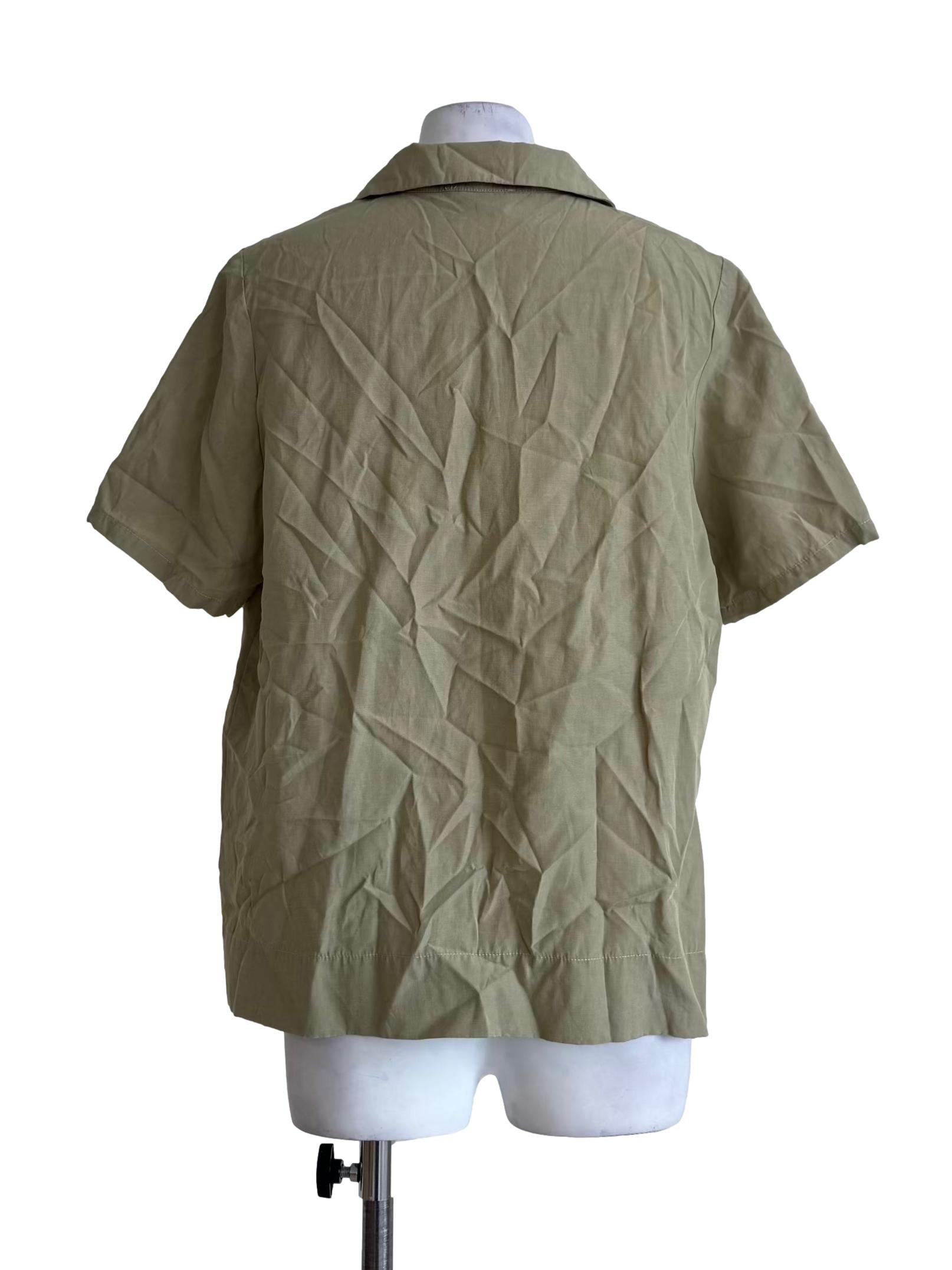 Green Relaxed Shirt OSN