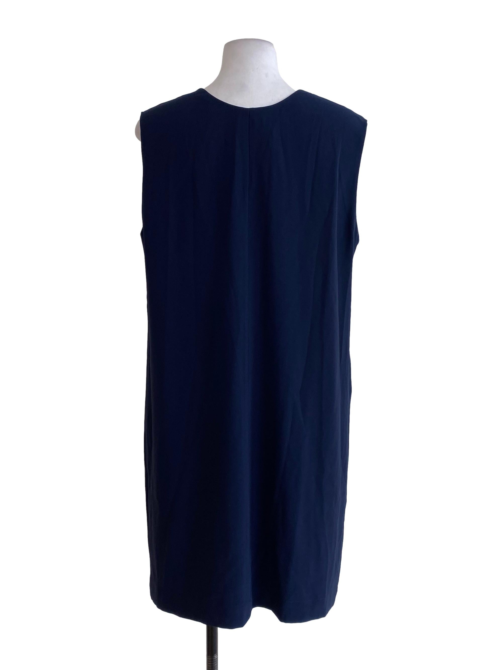 Navy Blue Shift Dress
