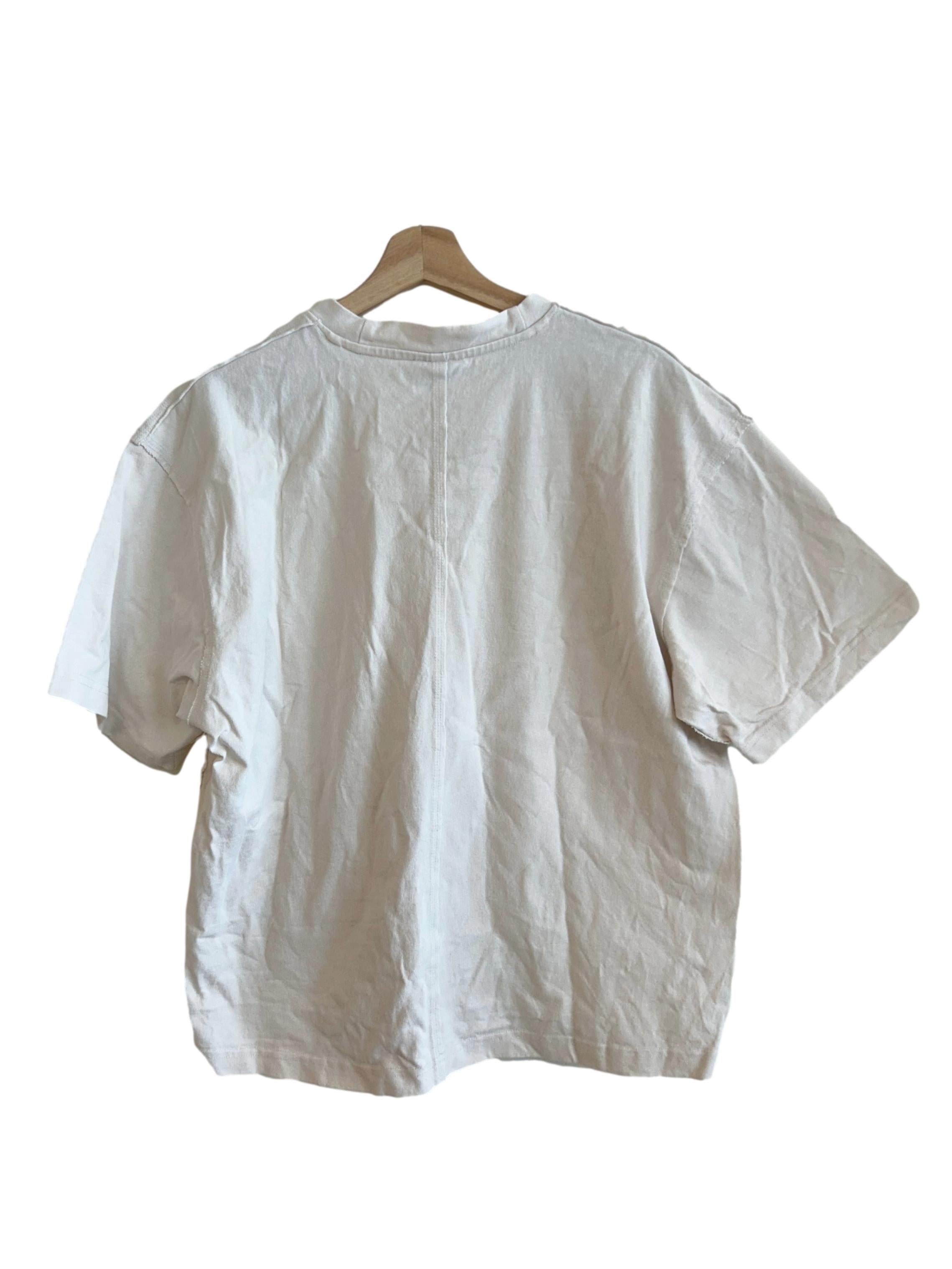 Smoke White Oversized T-Shirt