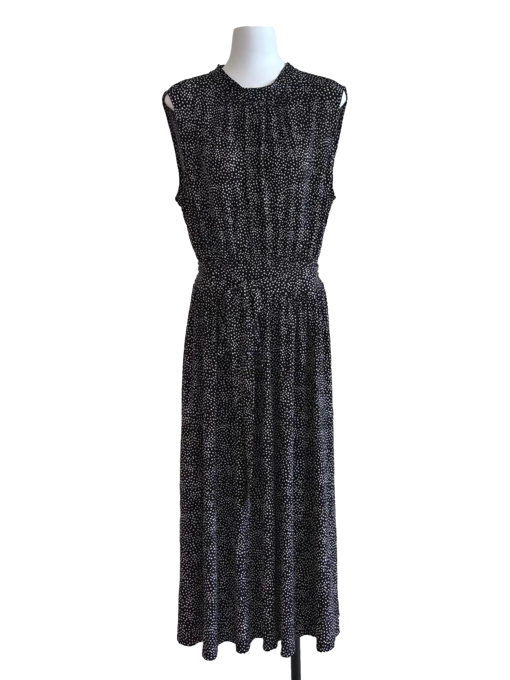 Black Square Print Mindy Dress CSN
