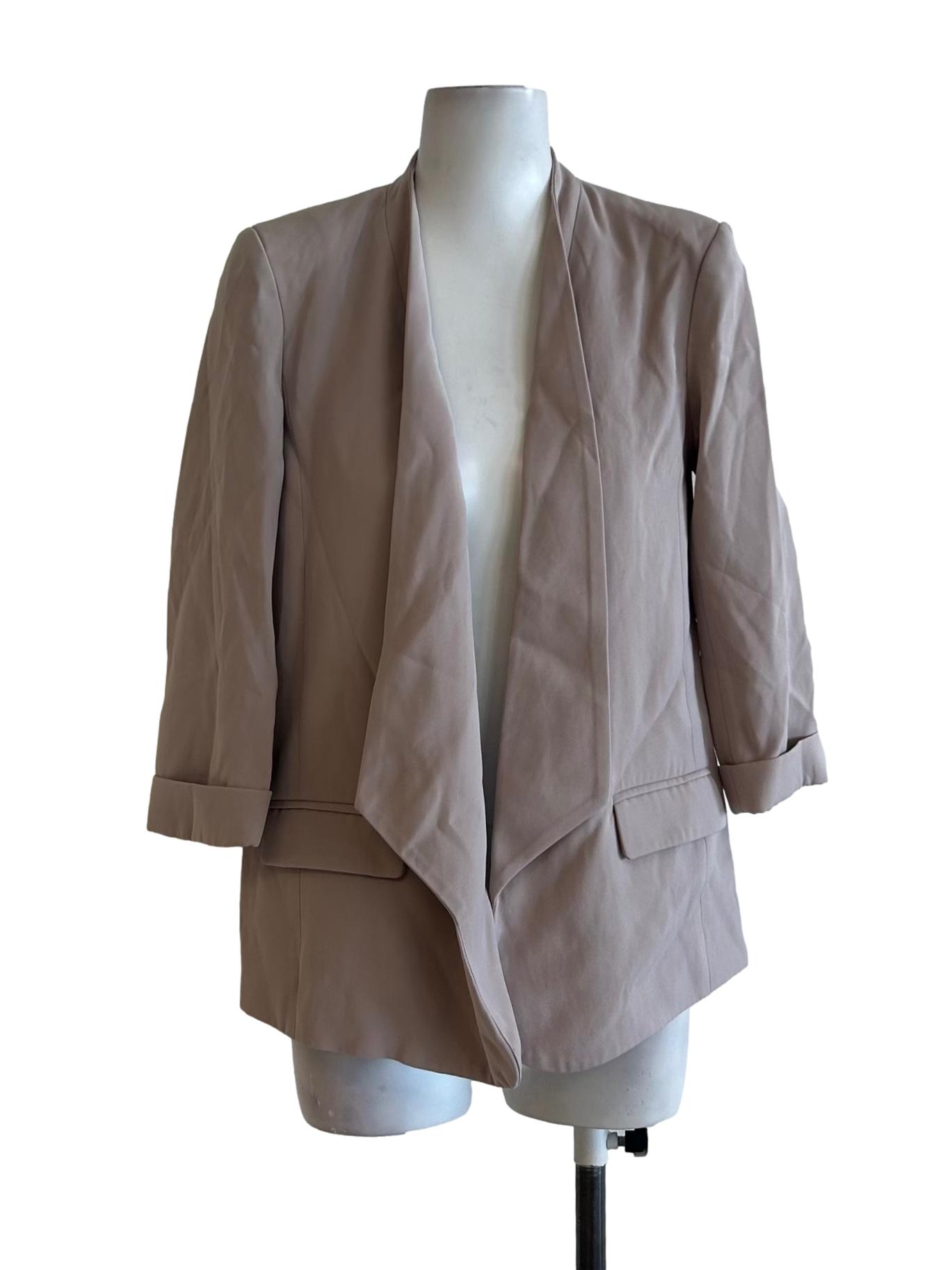 Beige Brown Blazer