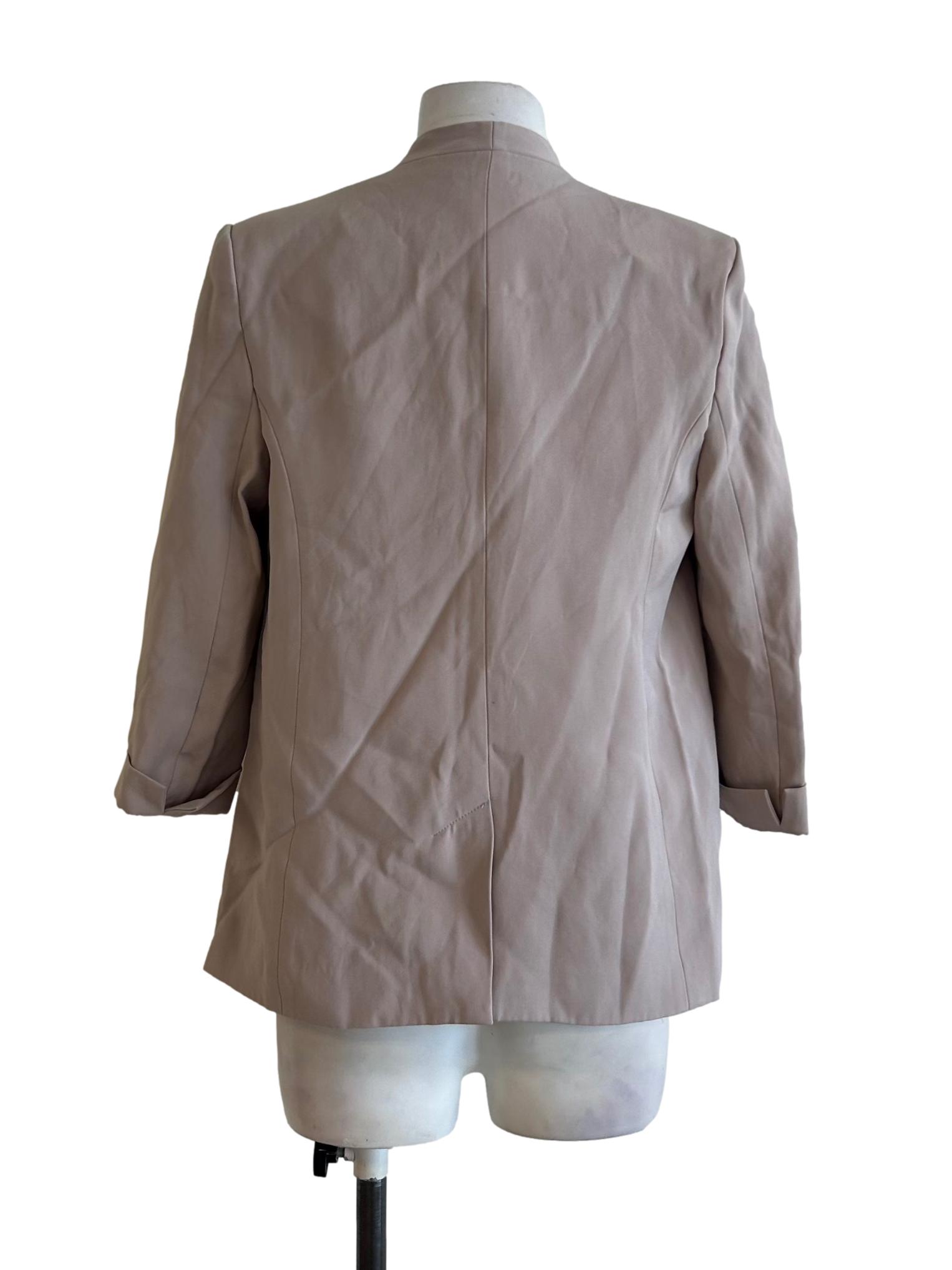 Beige Brown Blazer