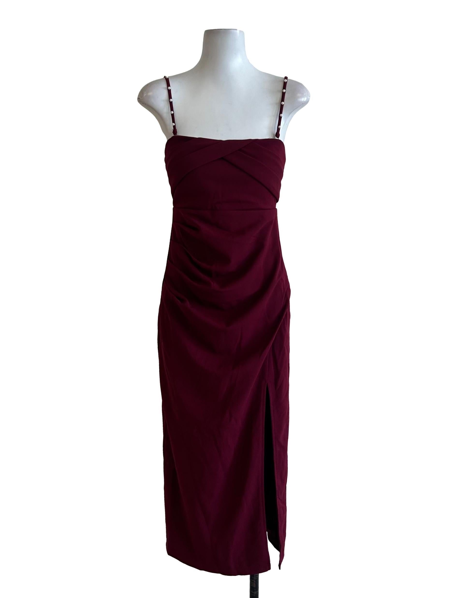 Ruby Red Slip Dress