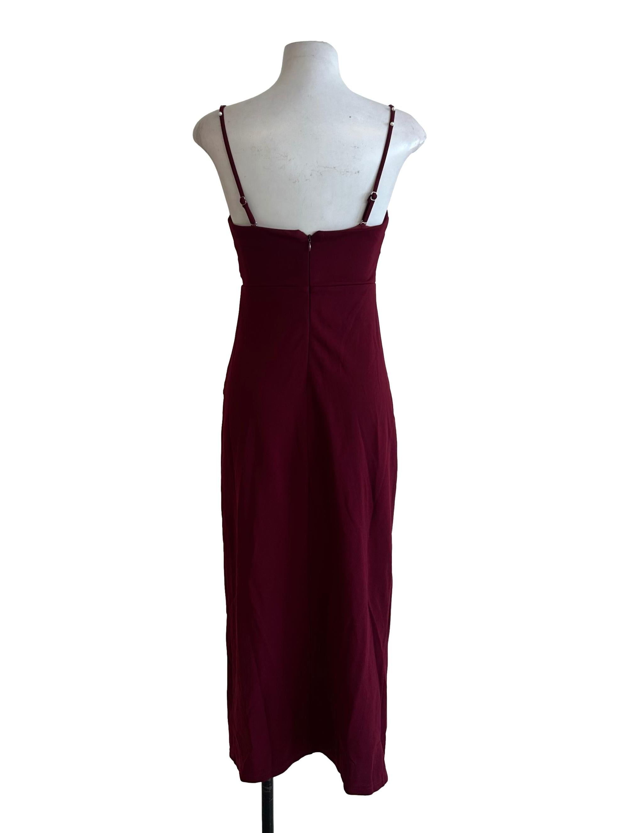 Ruby Red Slip Dress