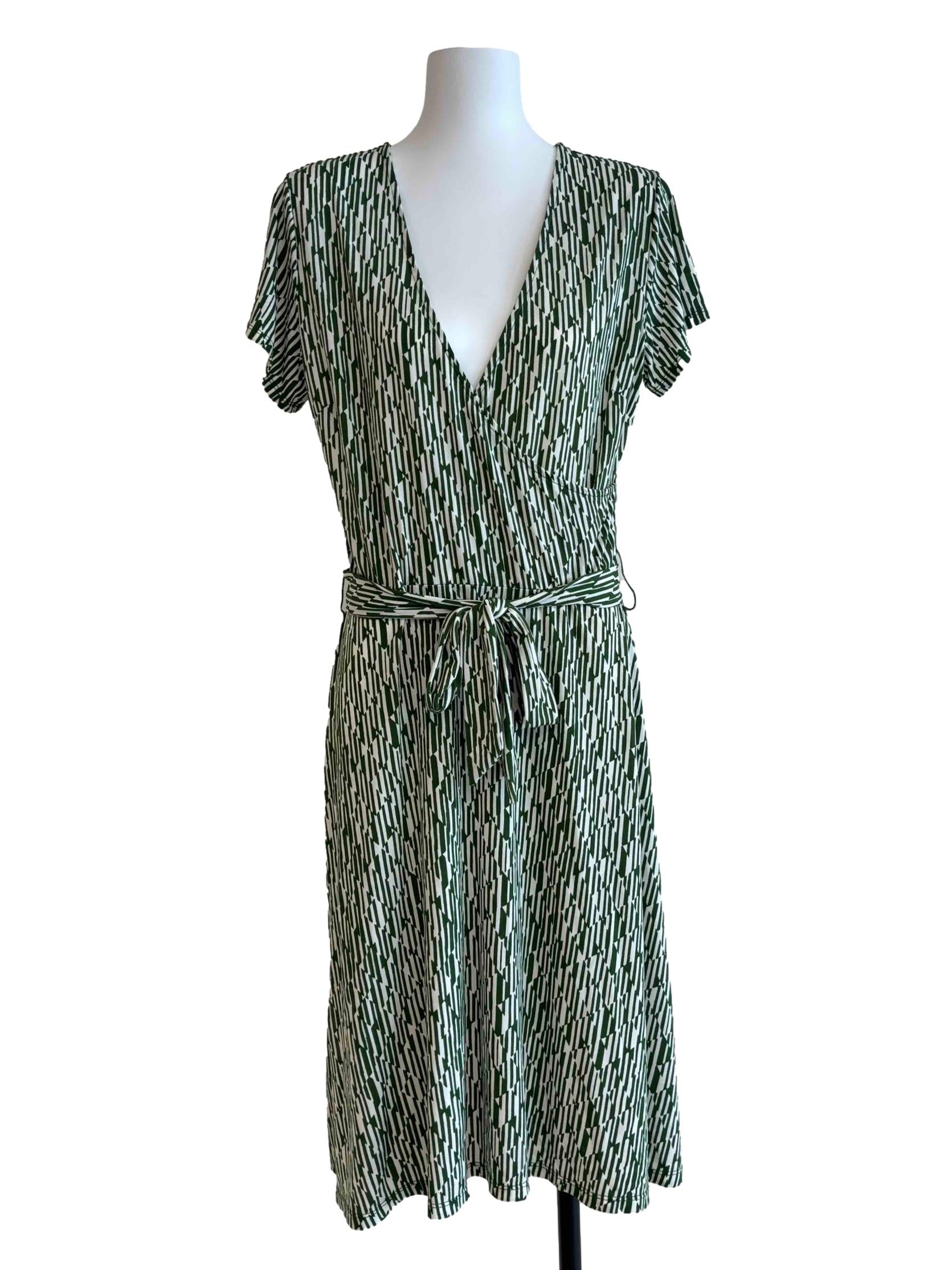Garden Green Perfect Wrap Dress CSN