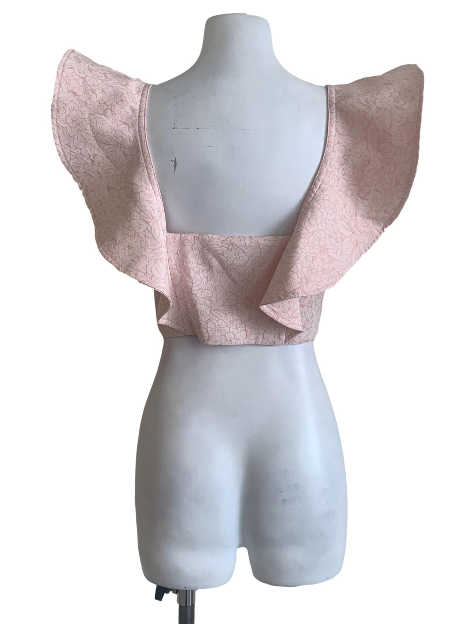Lemonade Pink Floral Pattern Top