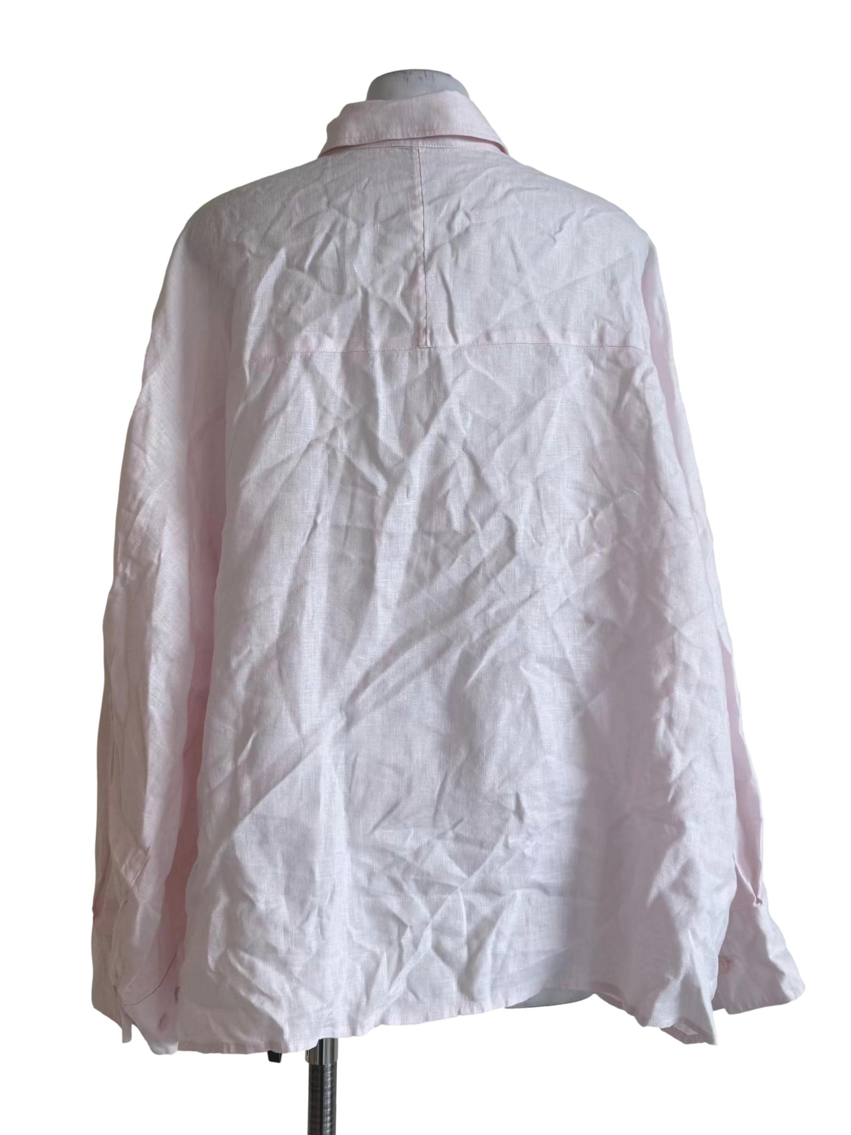 Soft Pink Collar Blouse