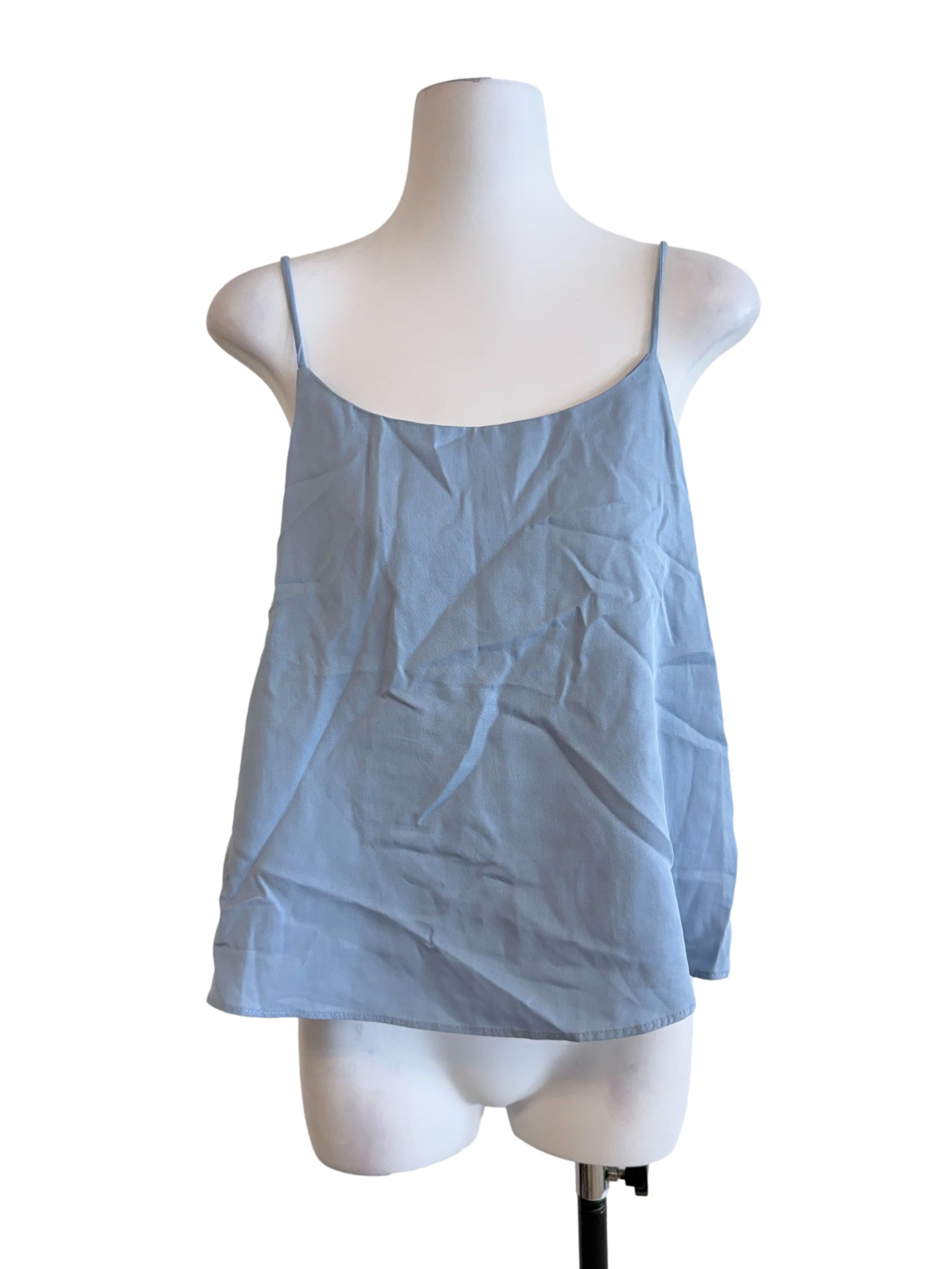 Stone Blue Sleeveless Top