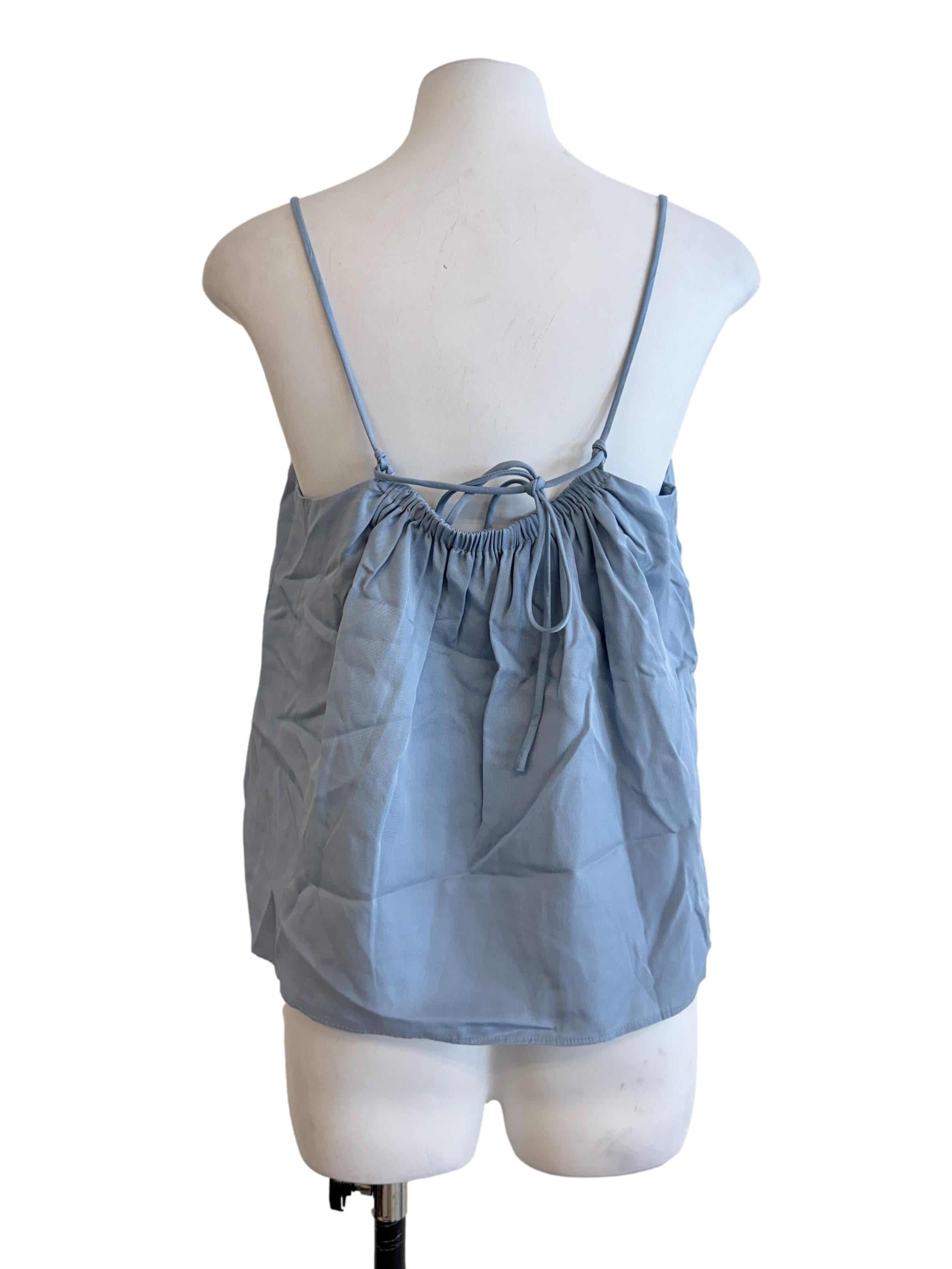 Stone Blue Sleeveless Top