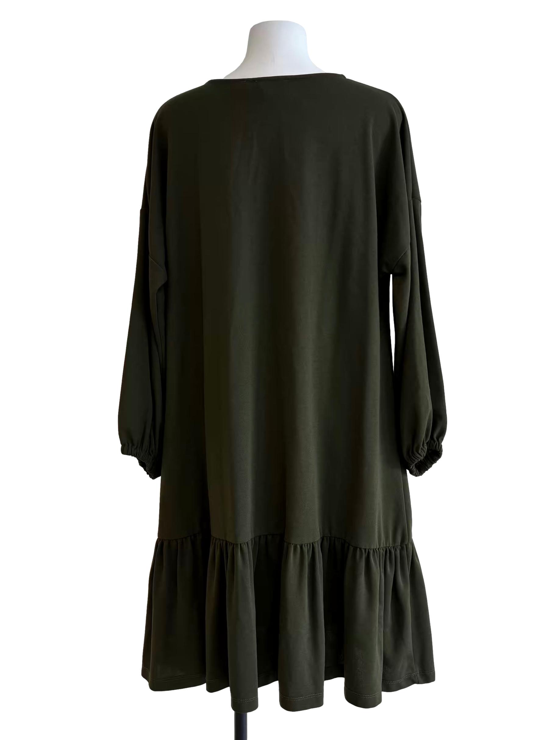 Olive Green Luna Dress CSN