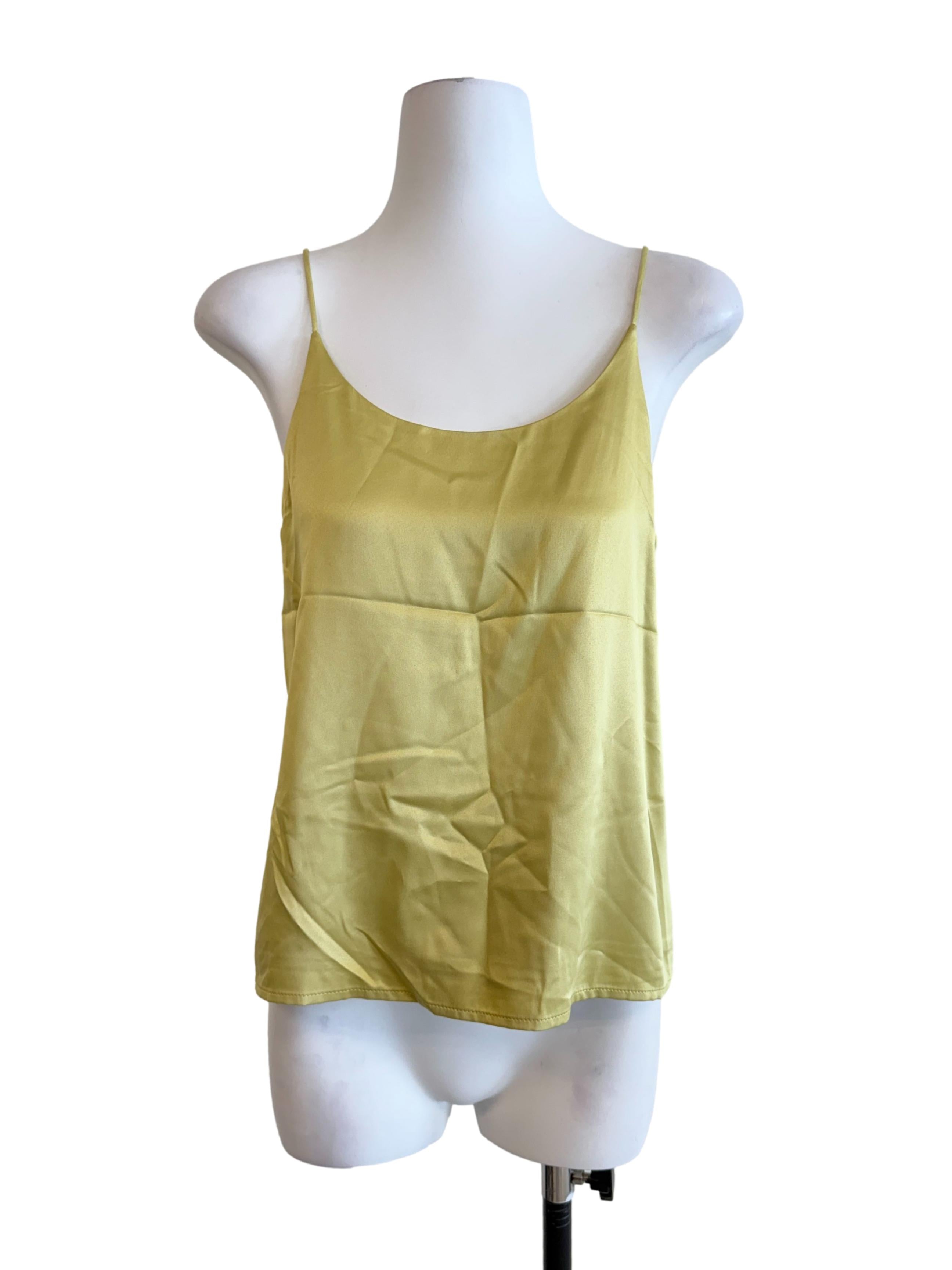 Lime Green Sleeveless Top