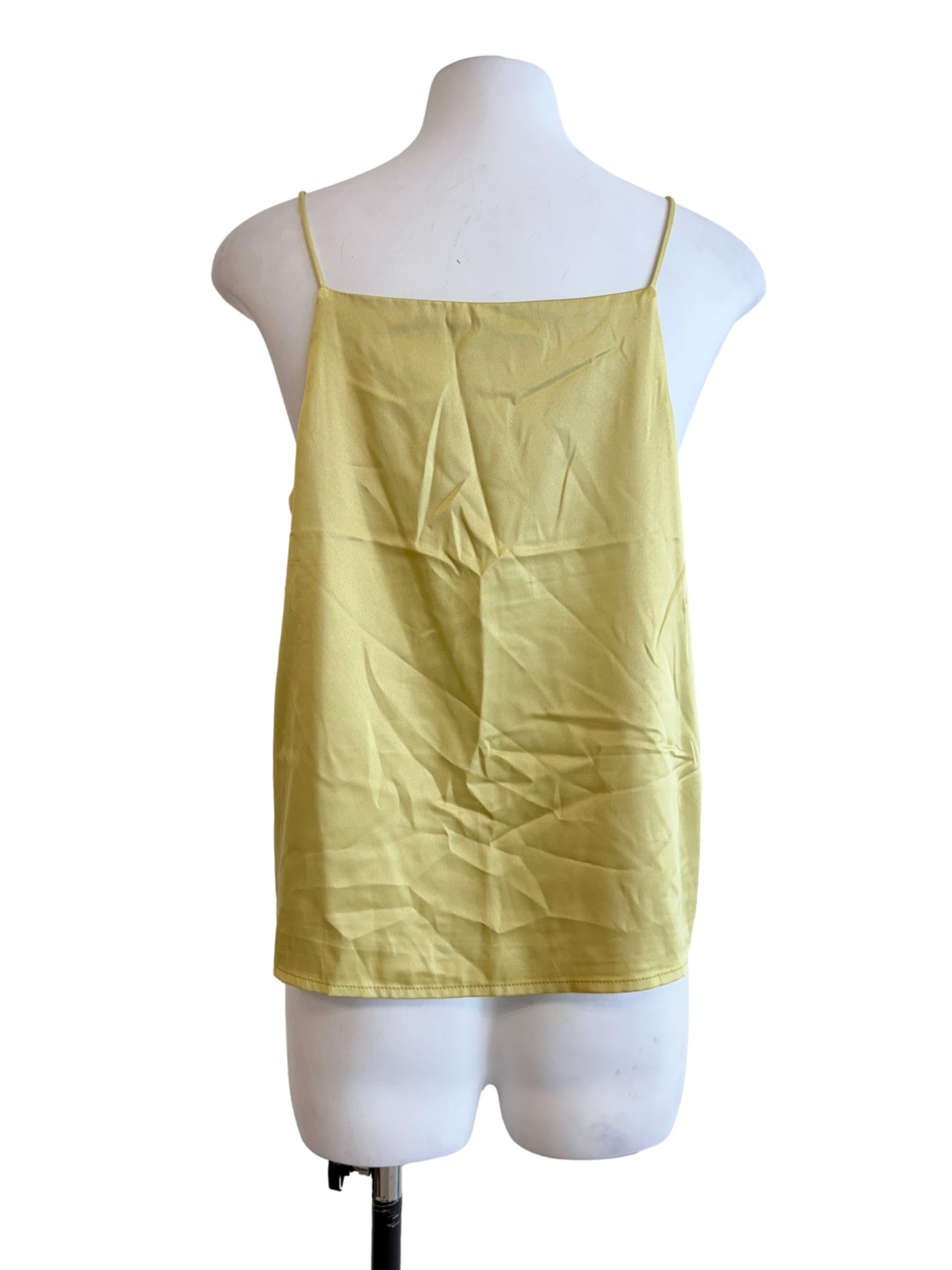 Lime Green Sleeveless Top