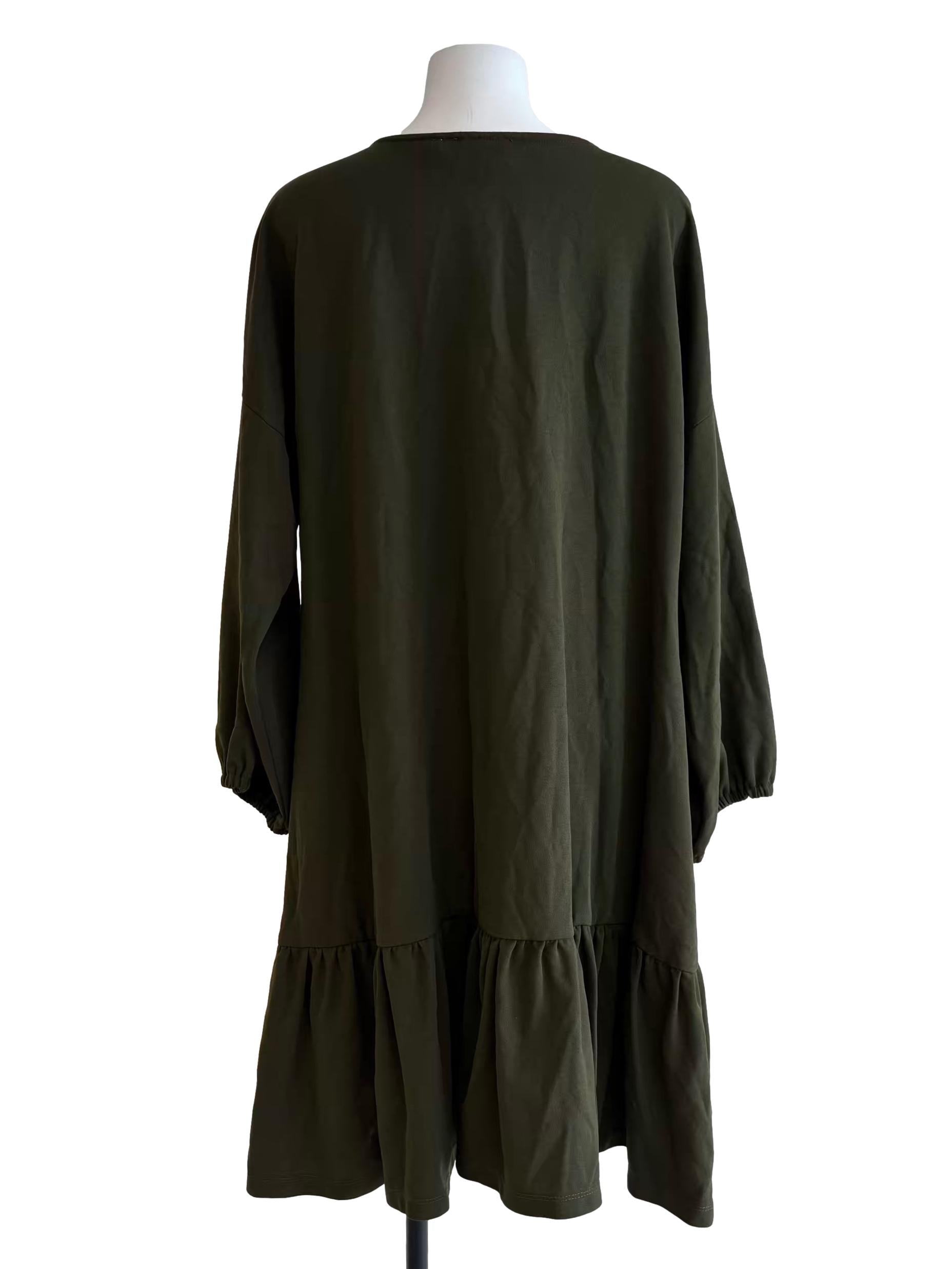 Olive Green Luna Dress CSN