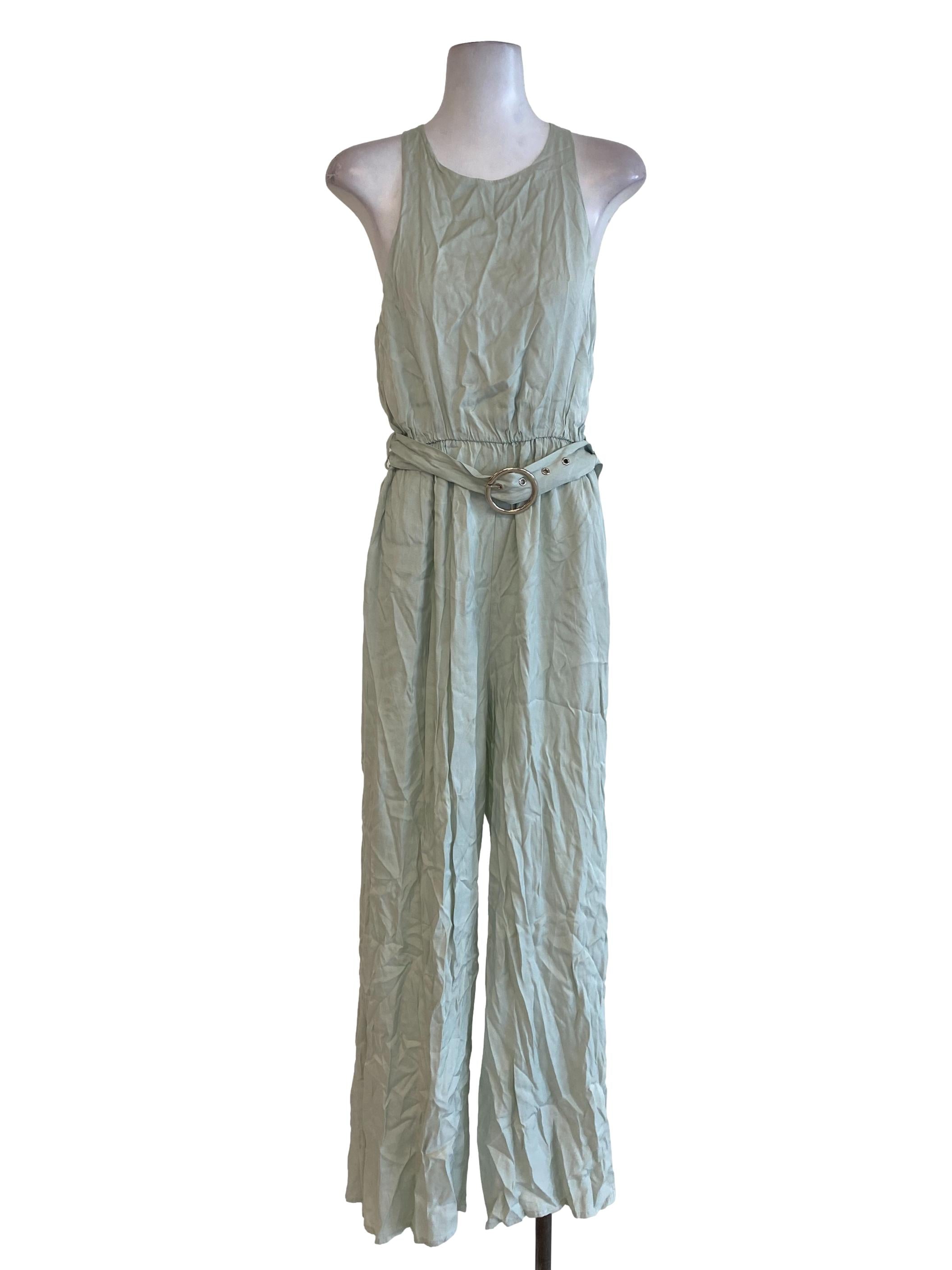 Mint Buckle Jumpsuits TEM