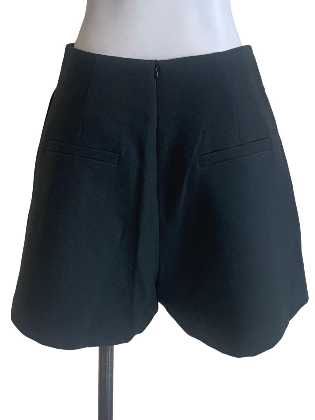 Lead Grey Structured Shorts