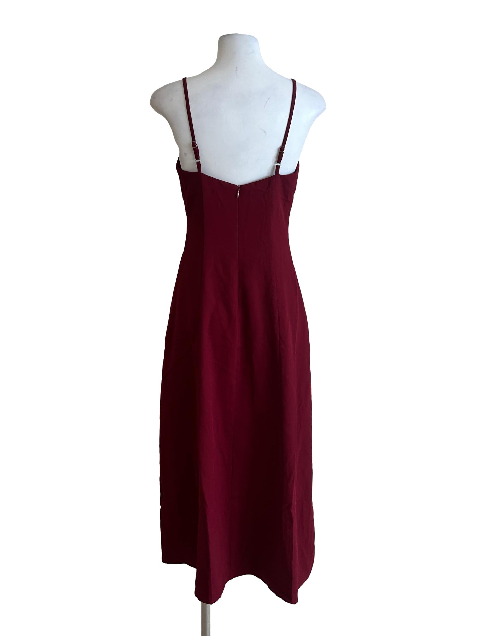 Cherry Red Sleeveless Dress