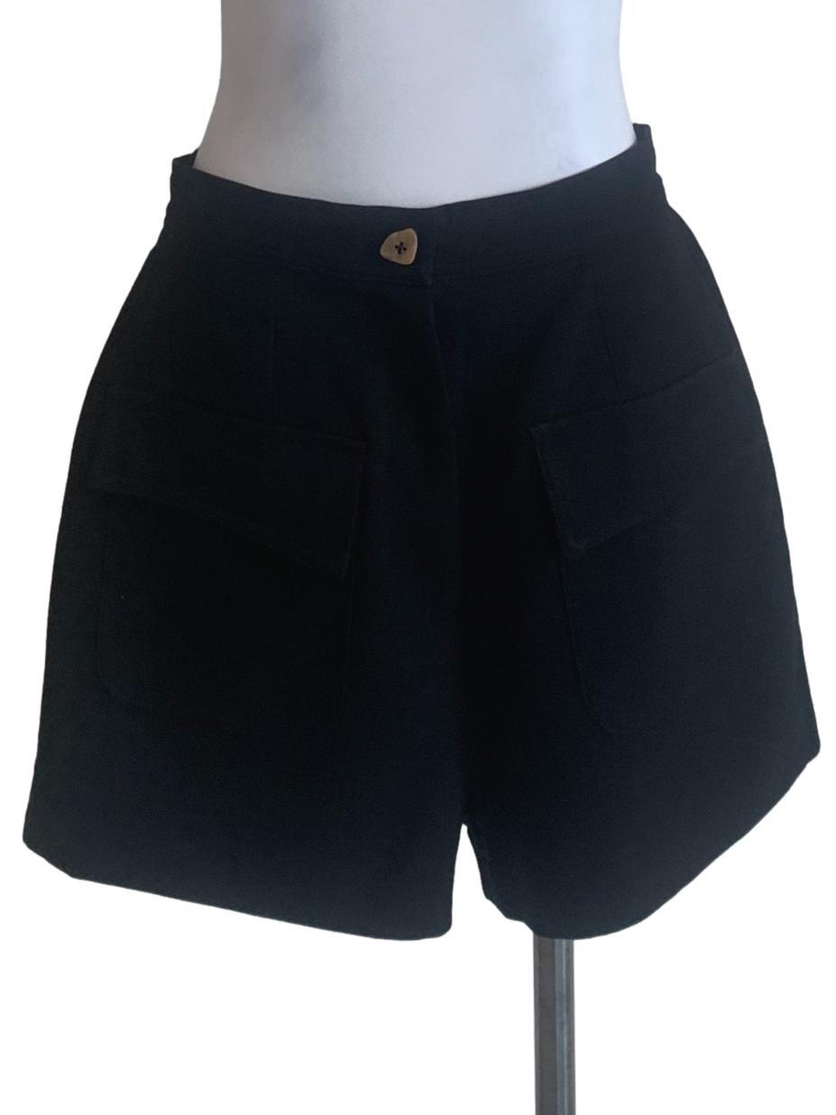 Midnight Black Boyfriend Shorts